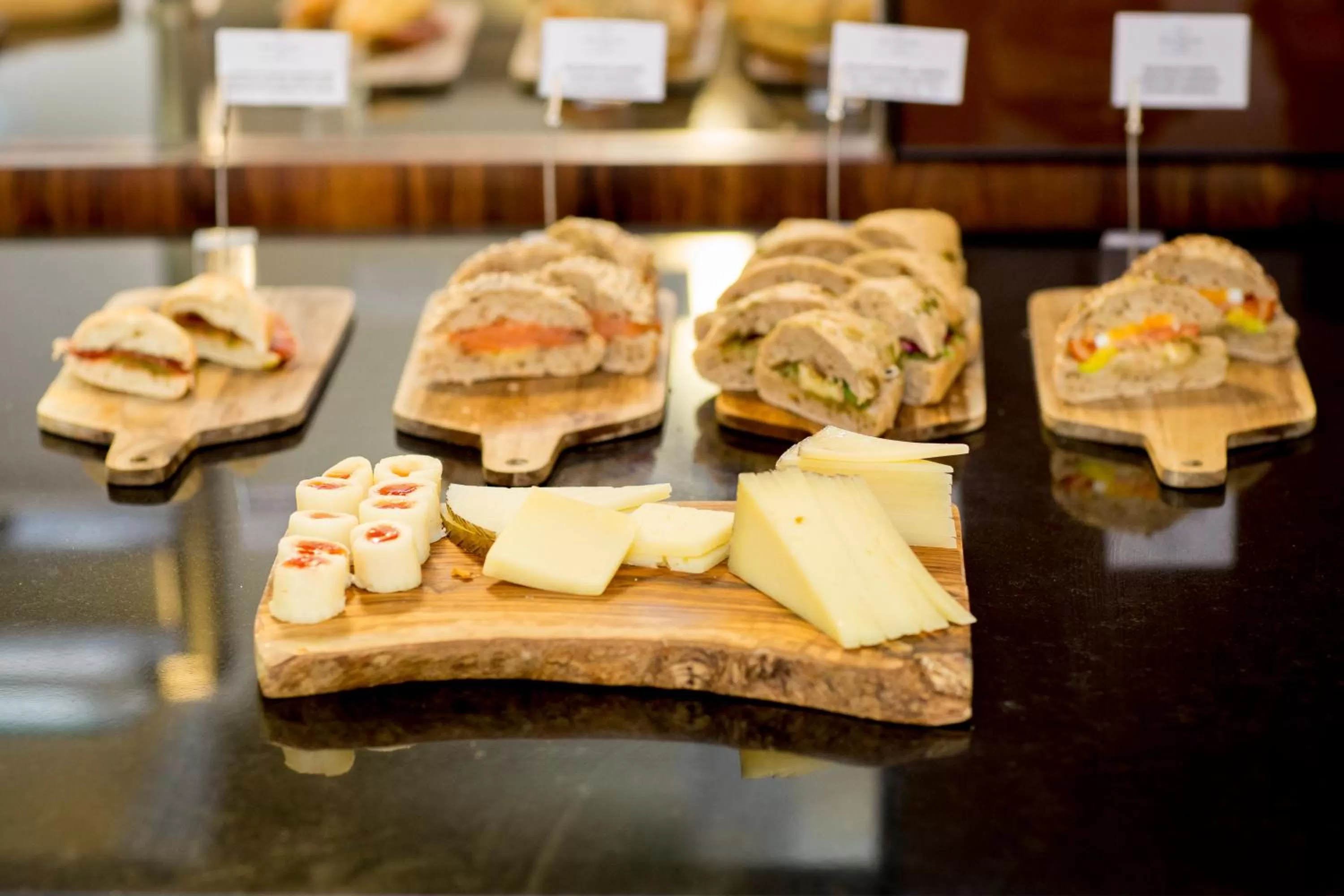 Buffet breakfast in Hotel Tres Reyes Pamplona