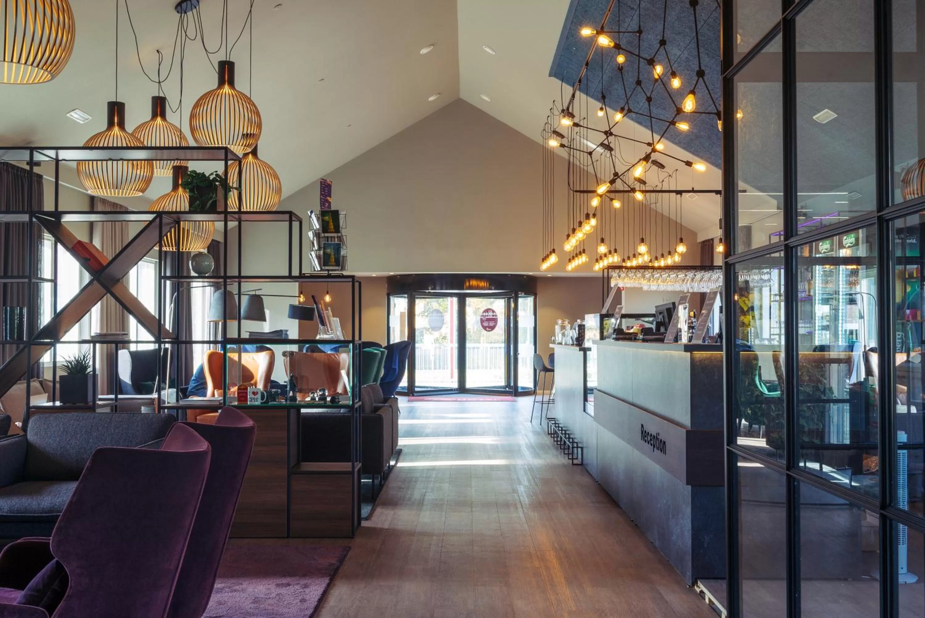 Lobby or reception in Copenhagen Go Hotel