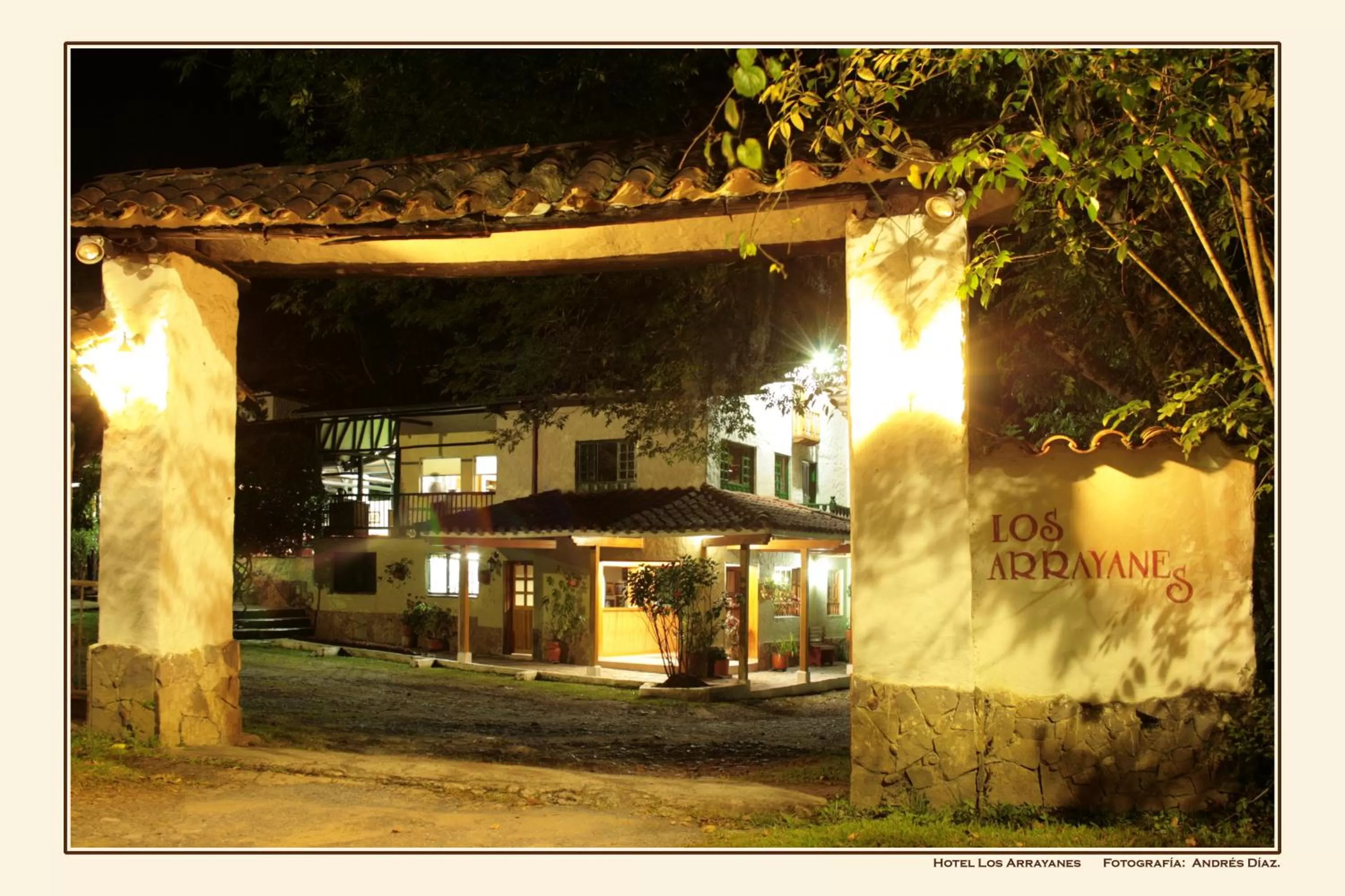 Facade/entrance in Hotel Campestre Los Arrayanes