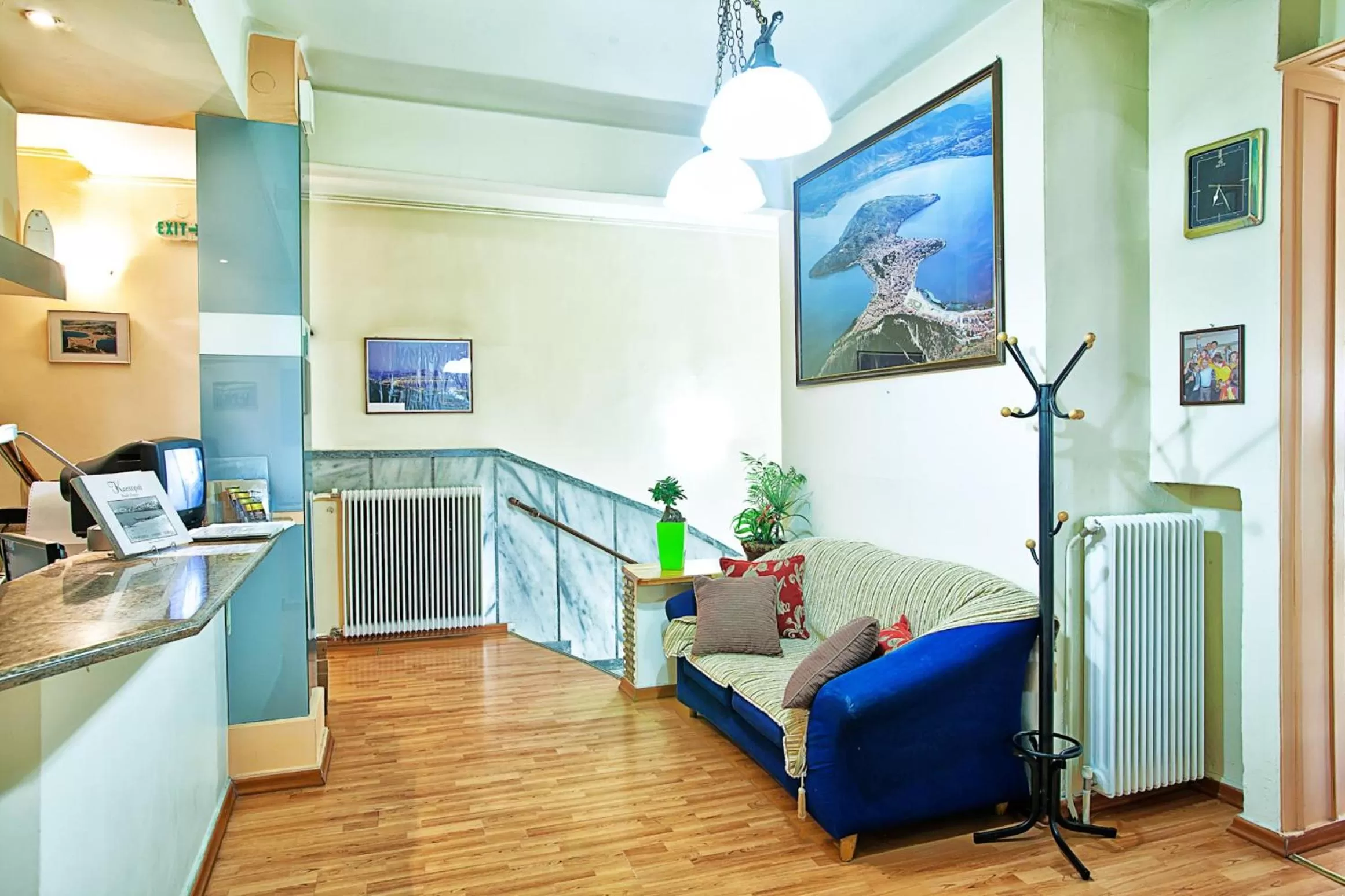 Lobby or reception in Keletron Hotel - Bike friendly hotel