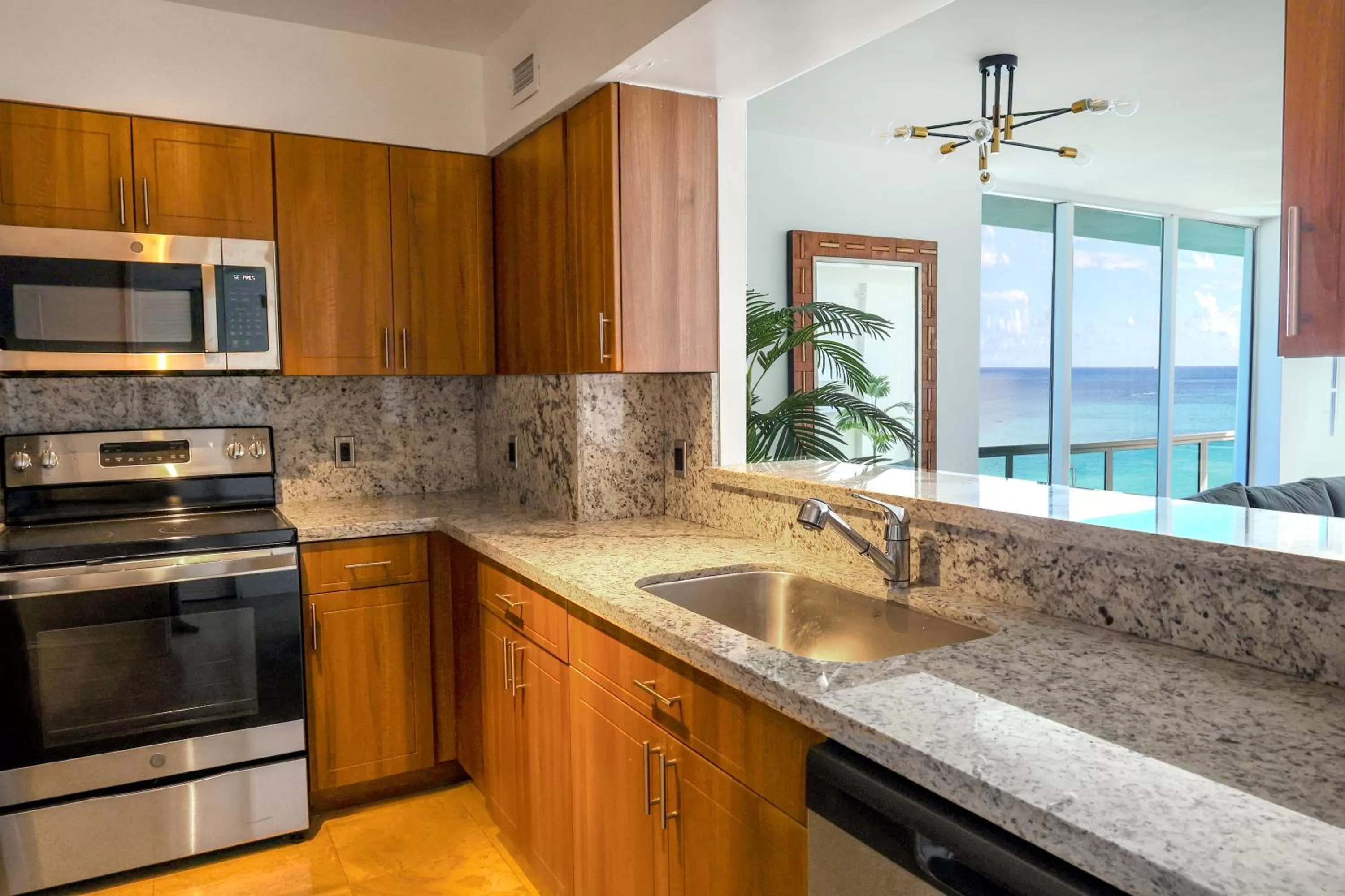 kitchen in Seacoast Suites on Miami Beach