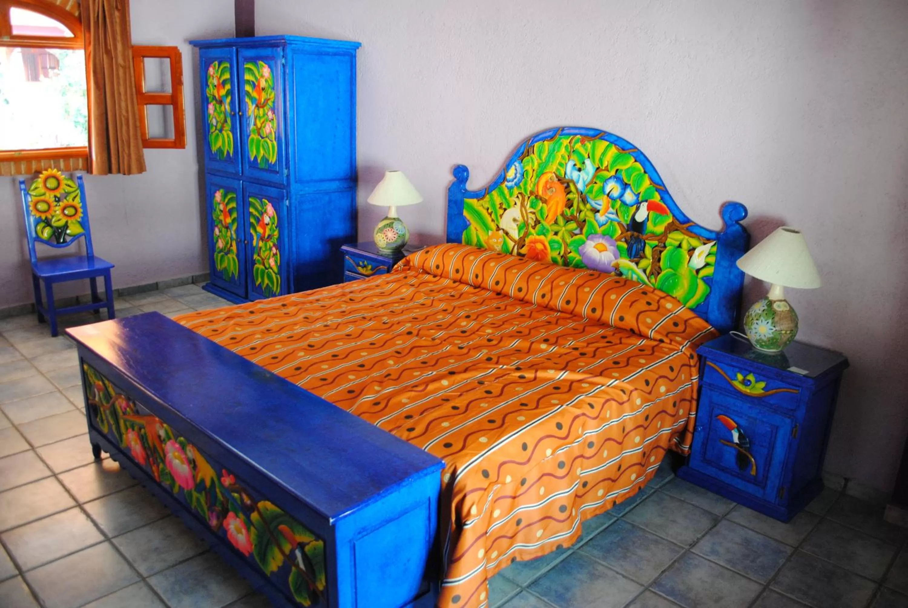 Bed in Hotel Boutique Posada la Casona de Cortés
