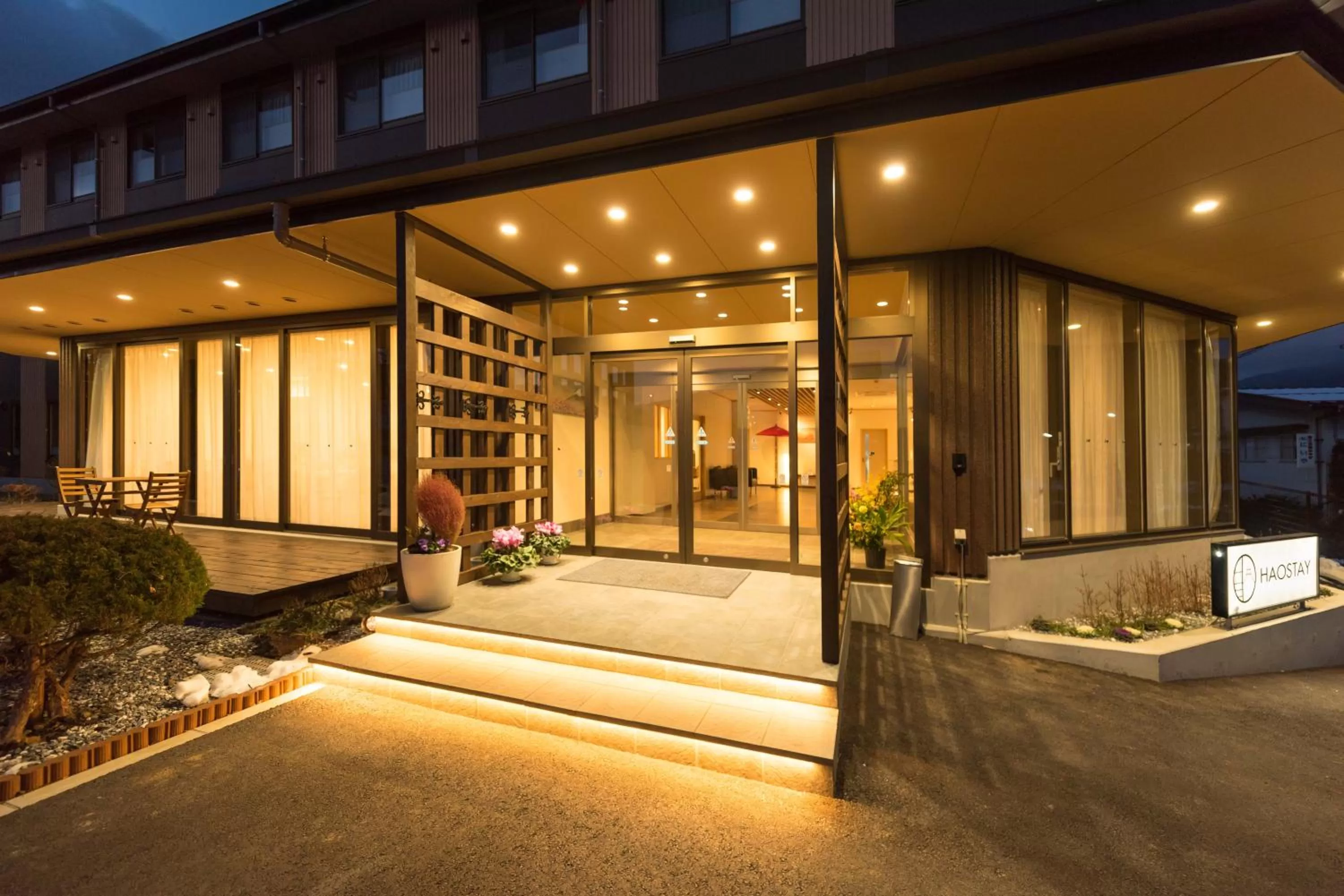 Facade/entrance in HAOSTAY