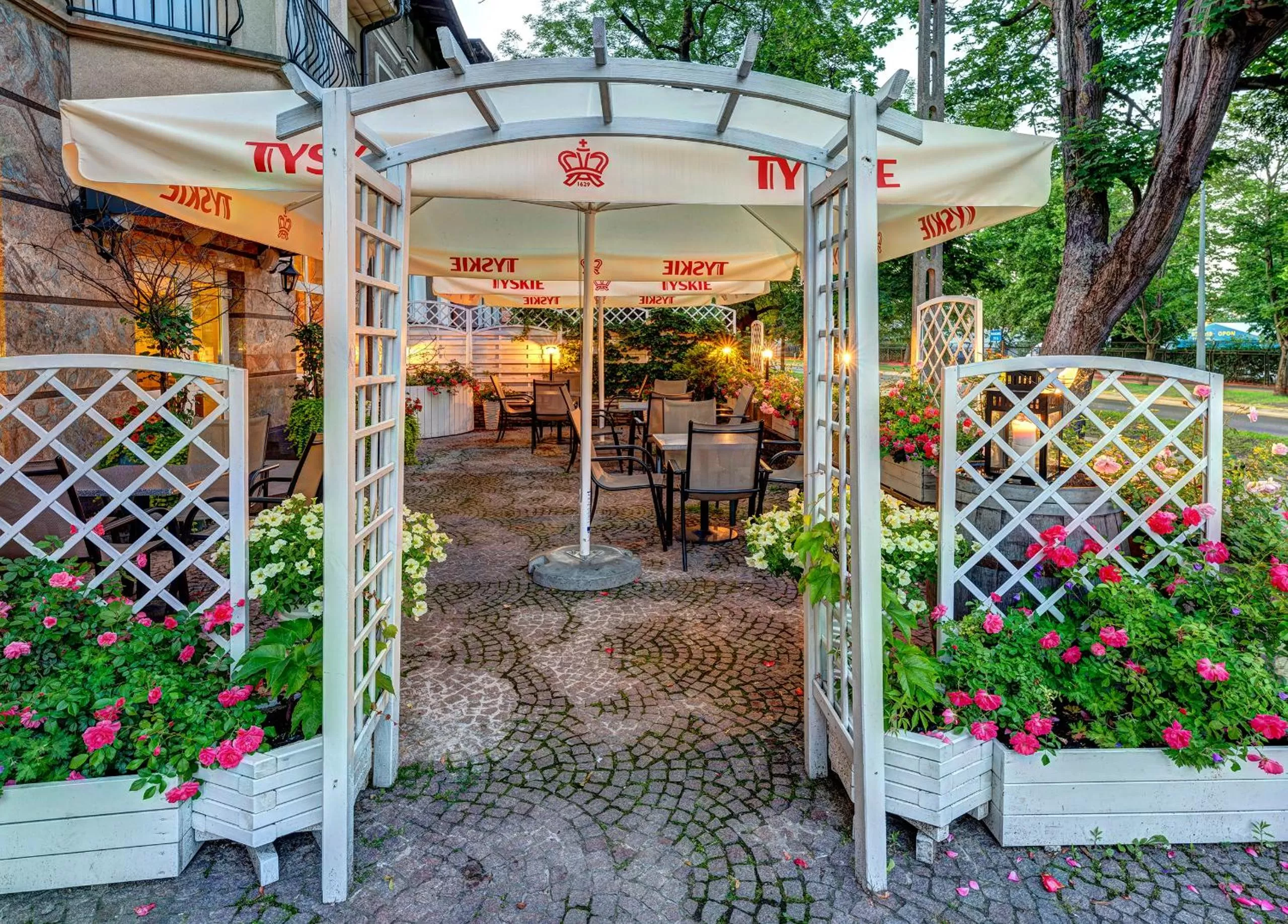 Patio in Villa Palladium