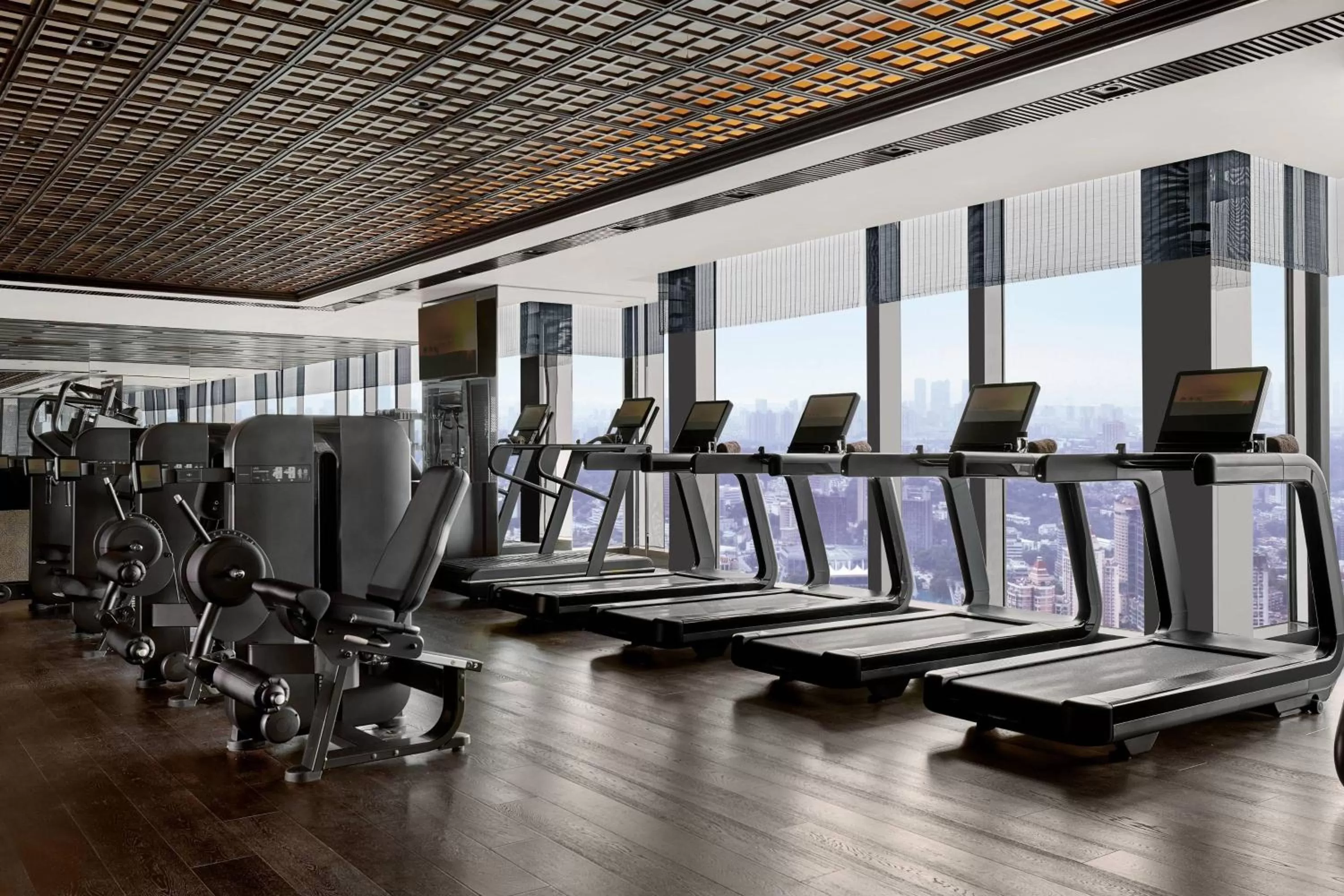 Fitness centre/facilities in The Ritz-Carlton, Nanjing