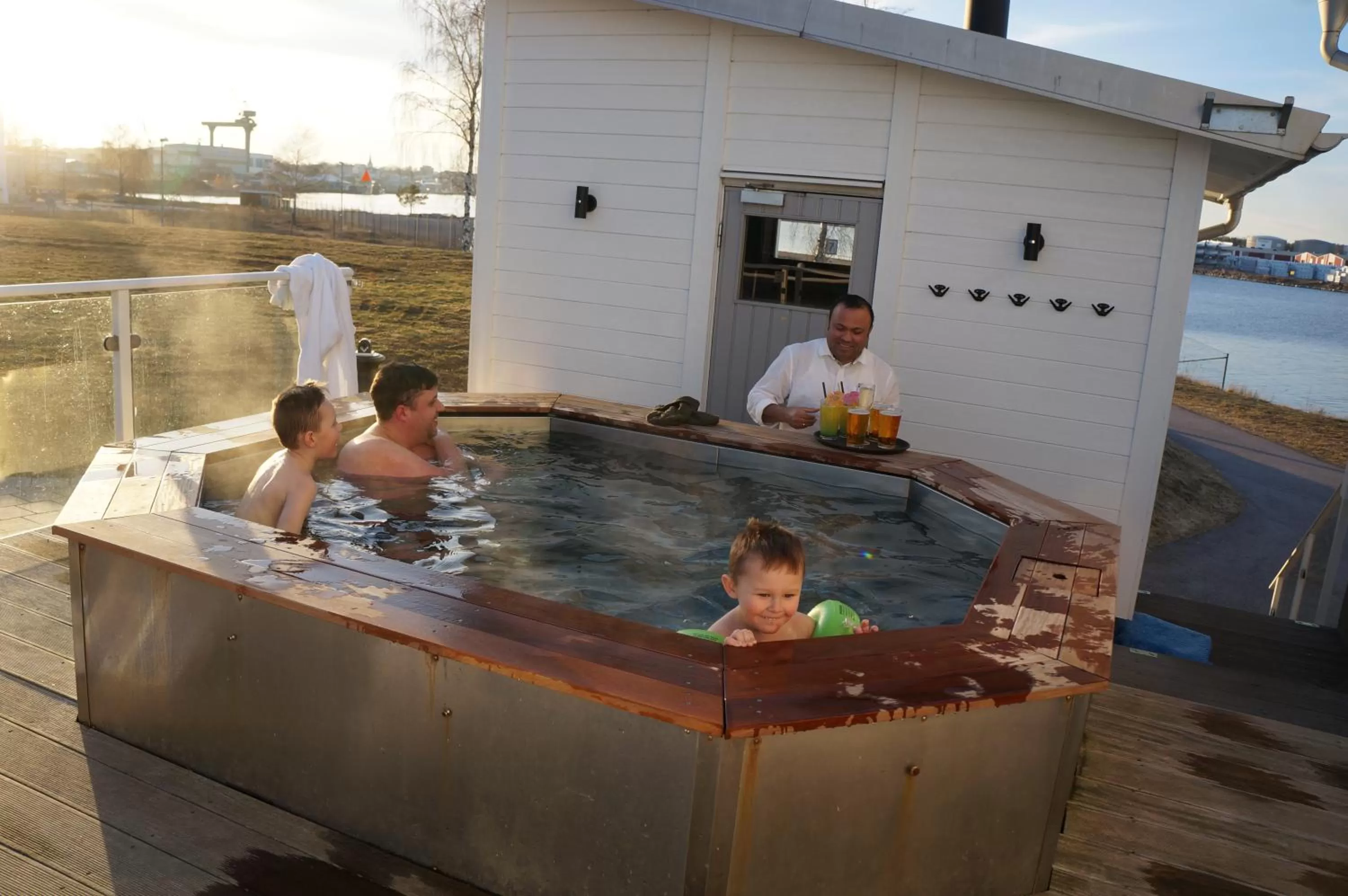 Sauna in Best Western Hotel Corallen