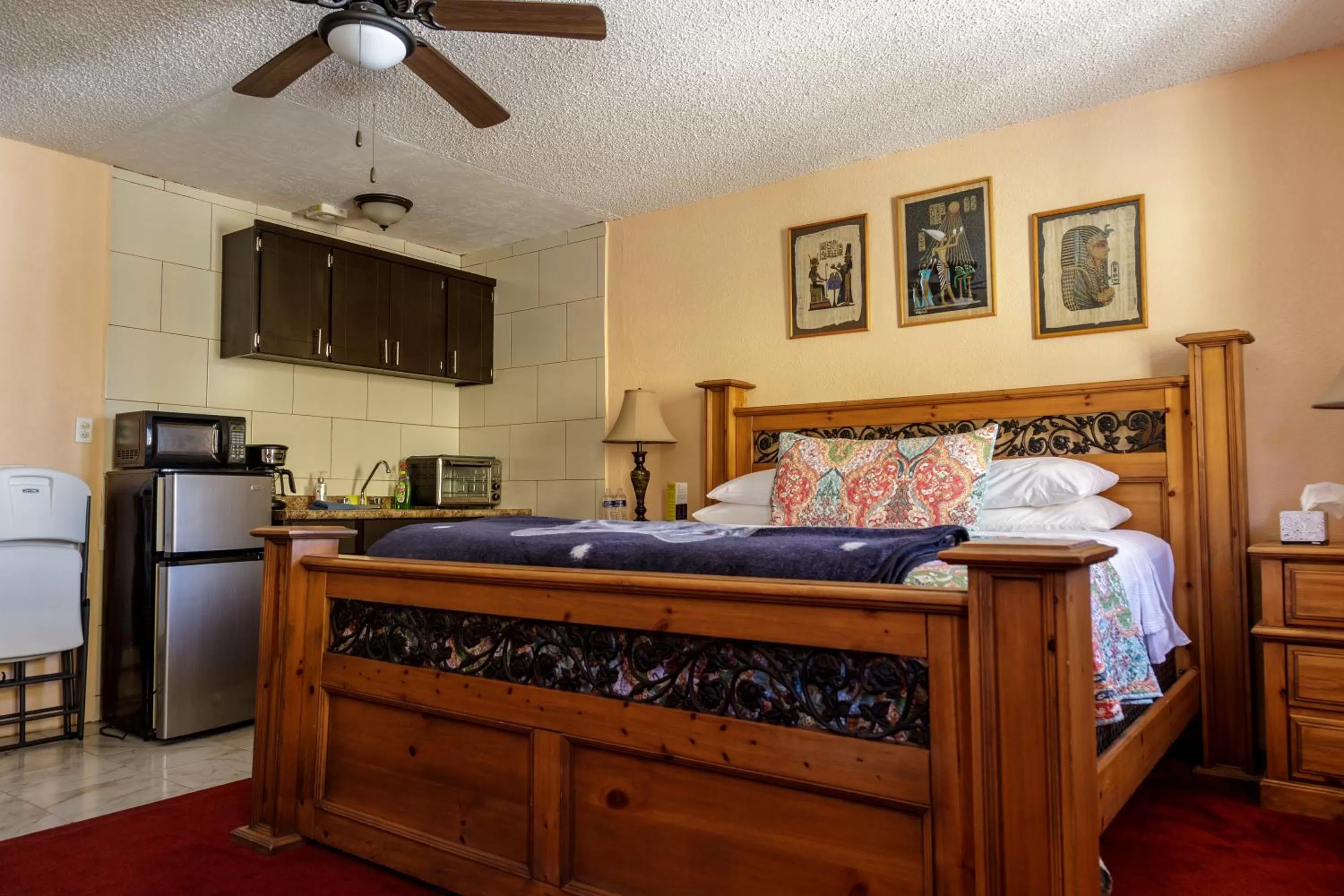 Bed in Playa Hermosa Inn at the beach