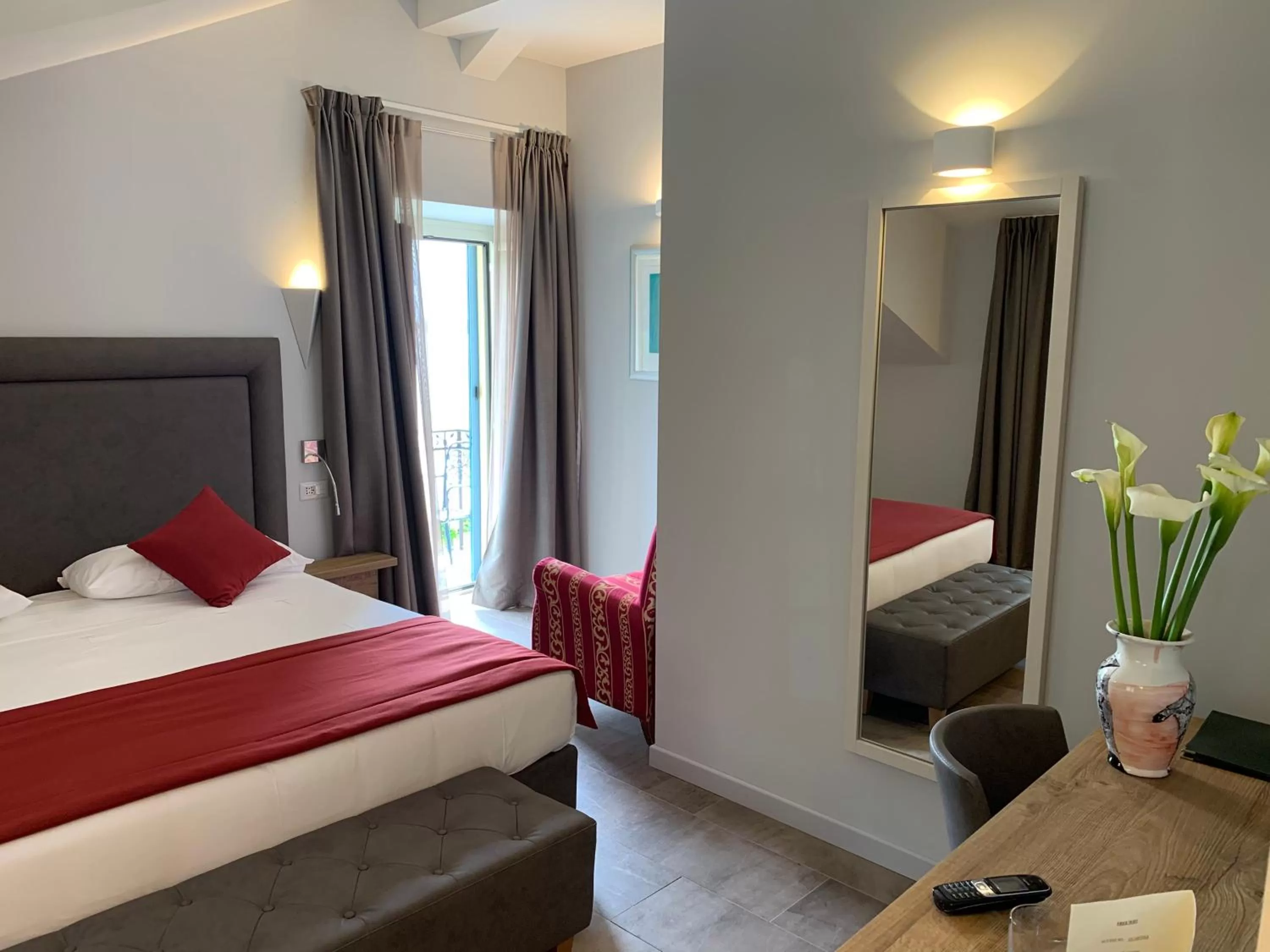 Photo of the whole room, Bed in Hotel Ristorante La Quartina