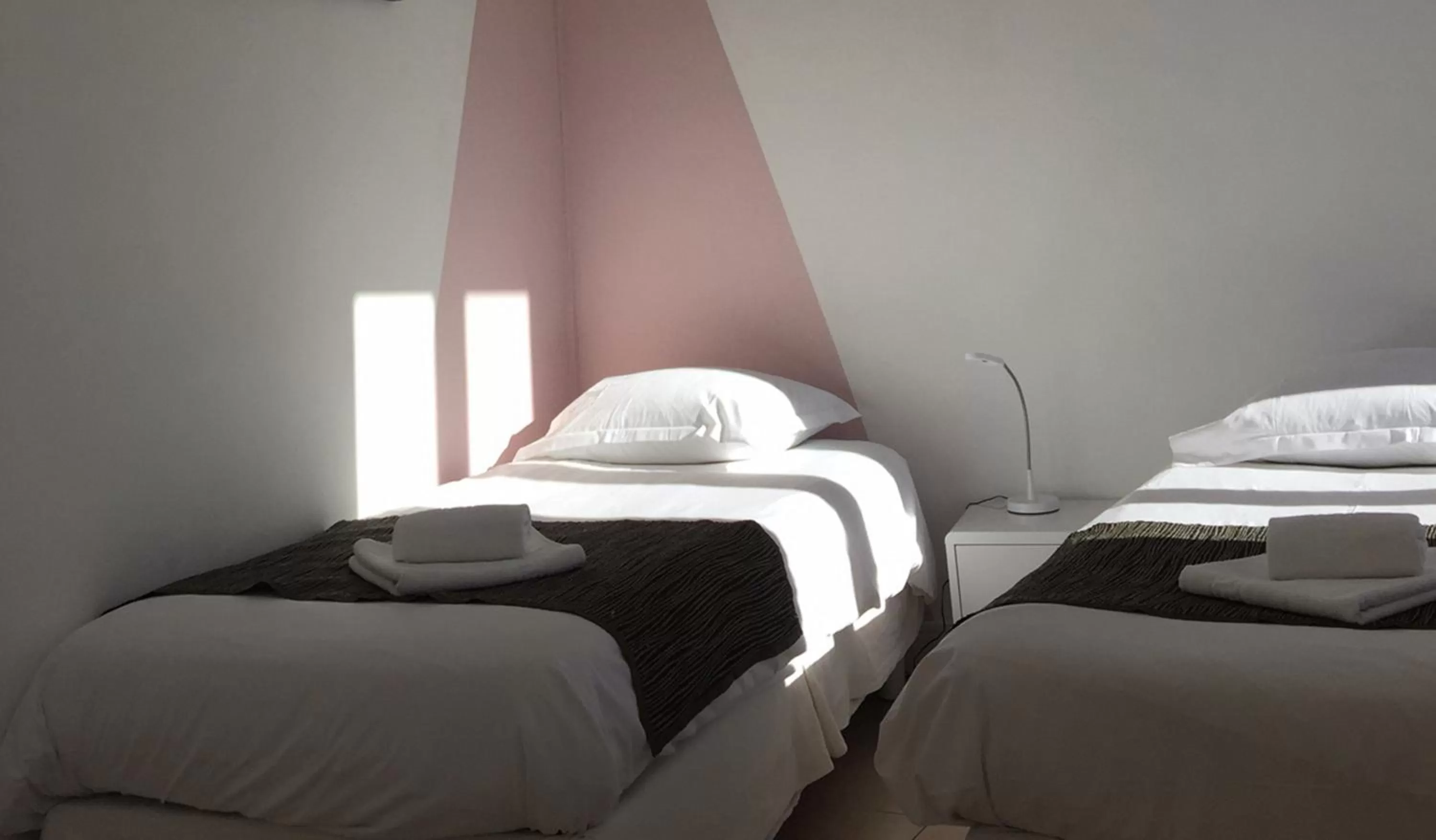 Bedroom, Bed in Hotel Danemark