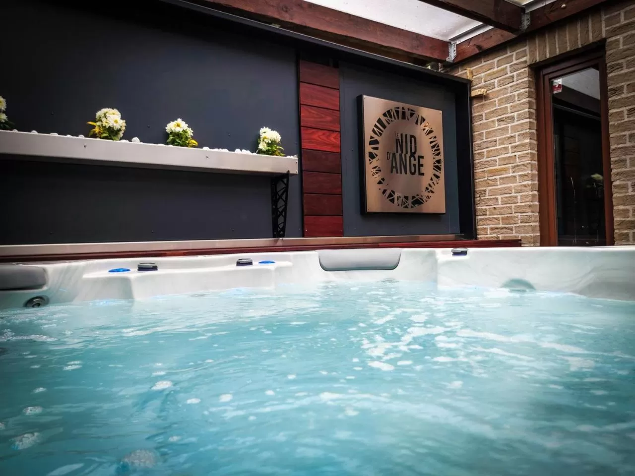 Spa and wellness centre/facilities in Le Nid d'Ange