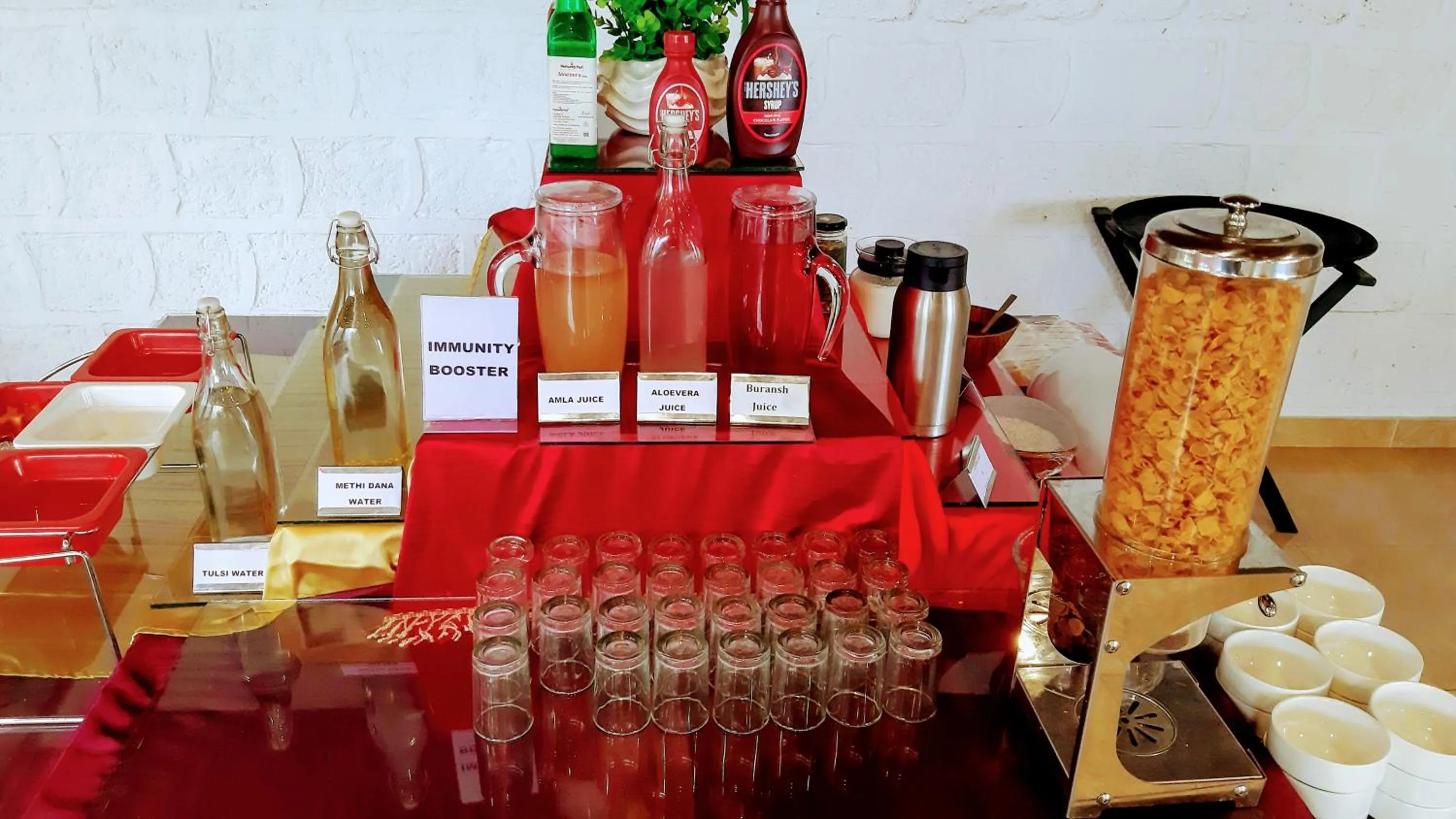 Buffet breakfast in The Mountain Quail