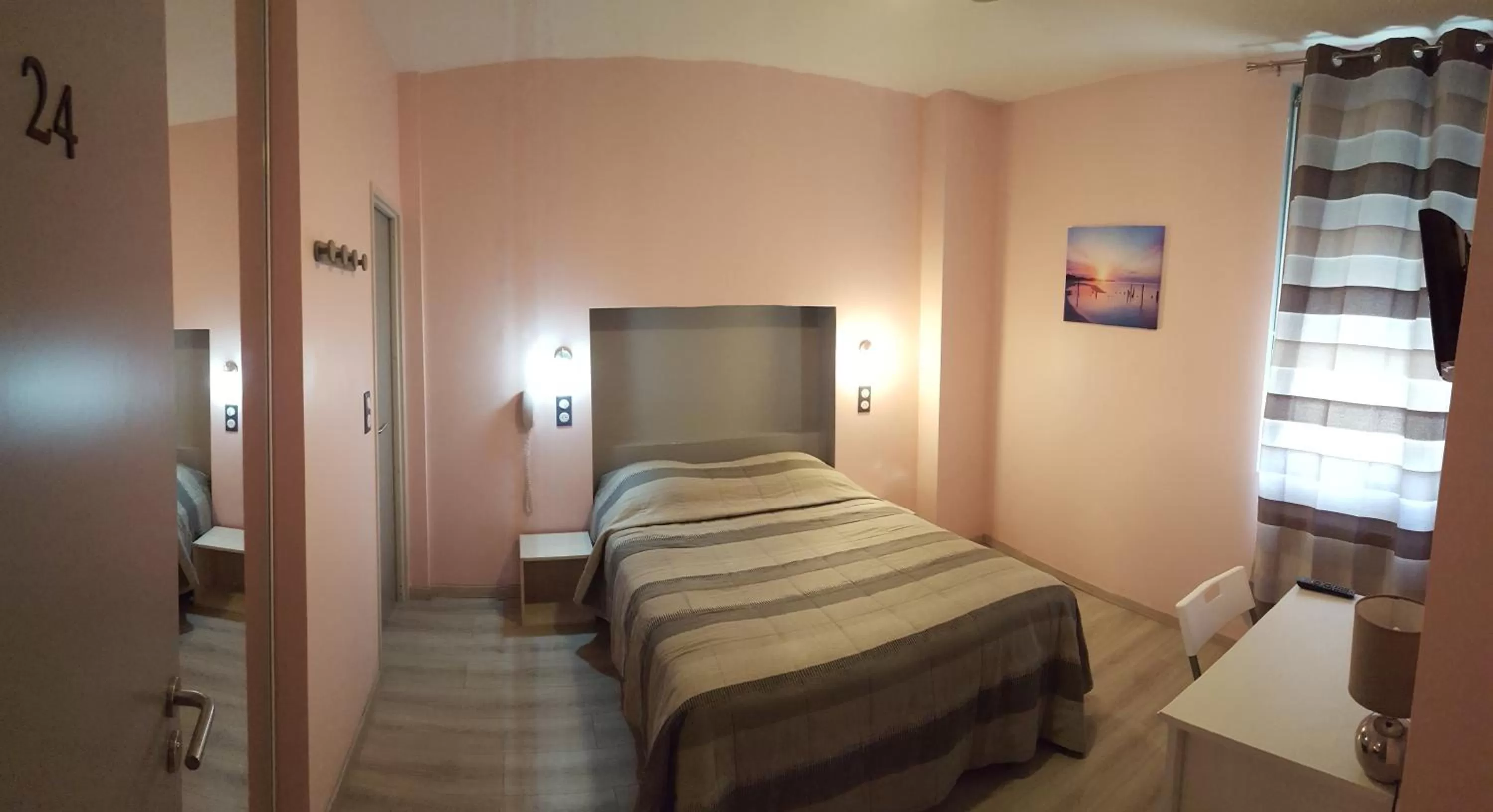 Bed in Hôtel restaurant et pension soirée étape Bel Air