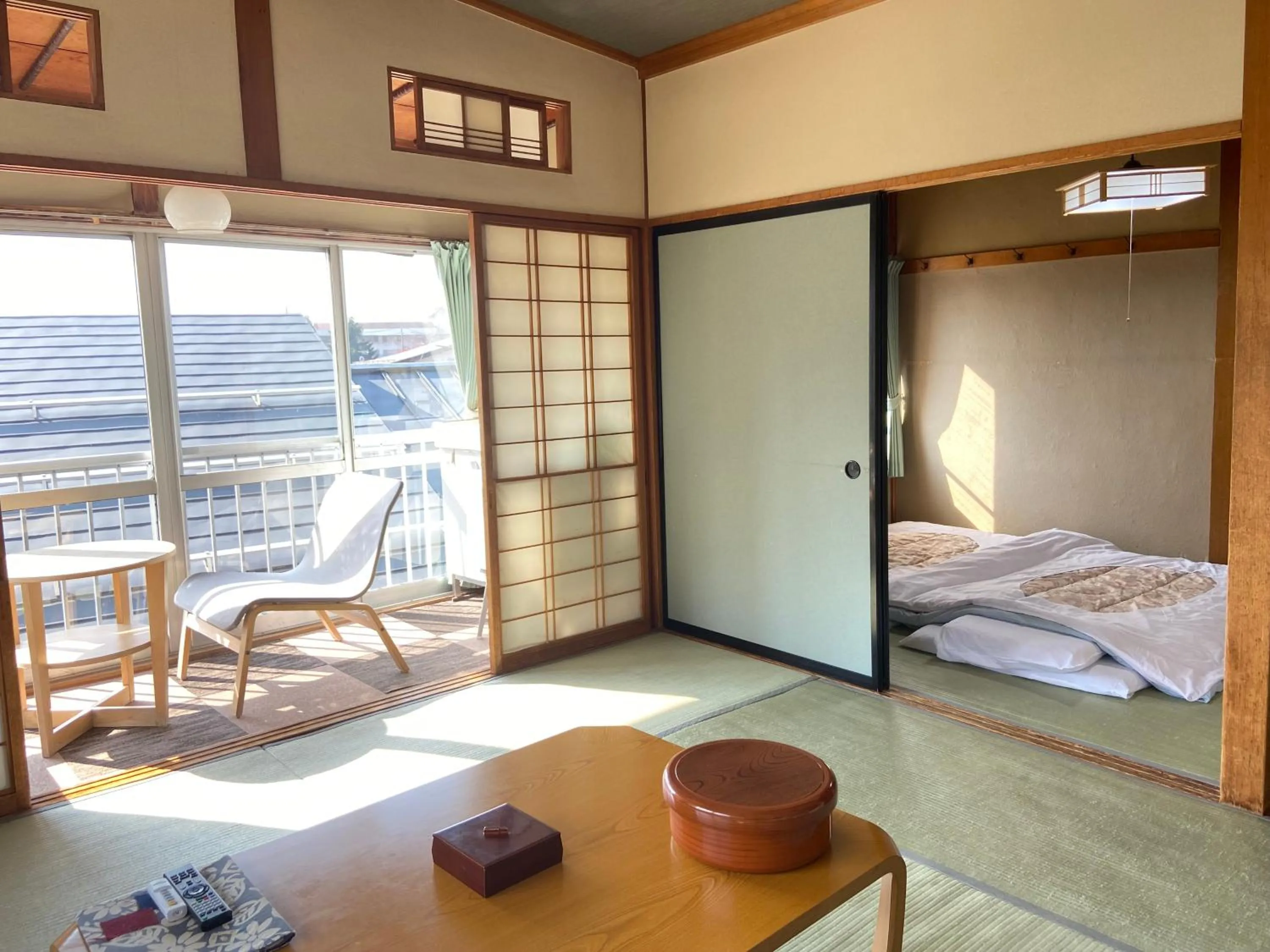 Photo of the whole room in Yoshidaya Ryokan