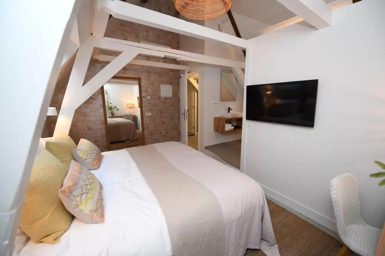 Bed in Hotel 't Fnidsen