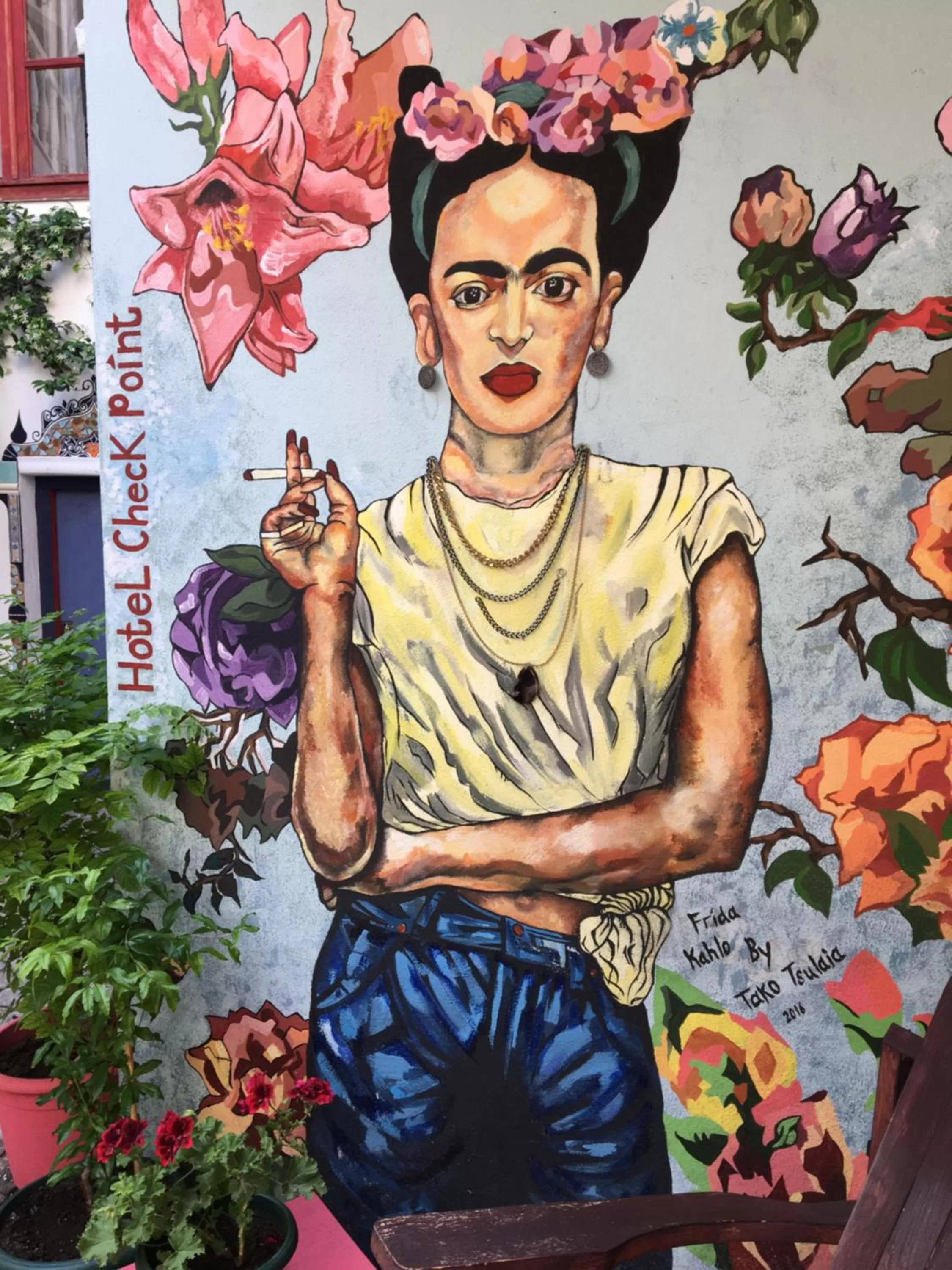 Garden in Check Point Hotel