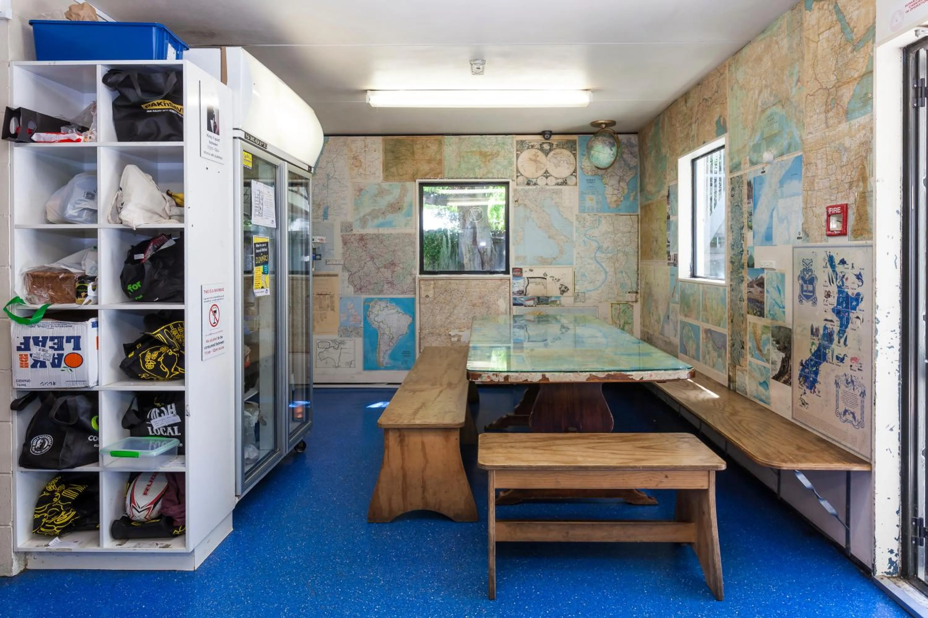 Dinner in Around The World Backpackers