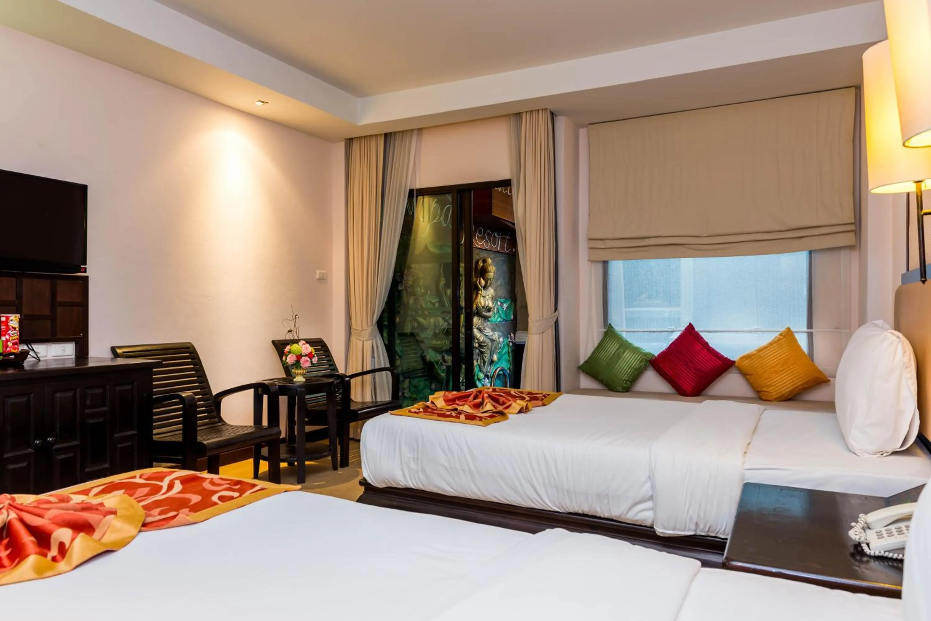 Bed in Nipa Resort, Patong Beach