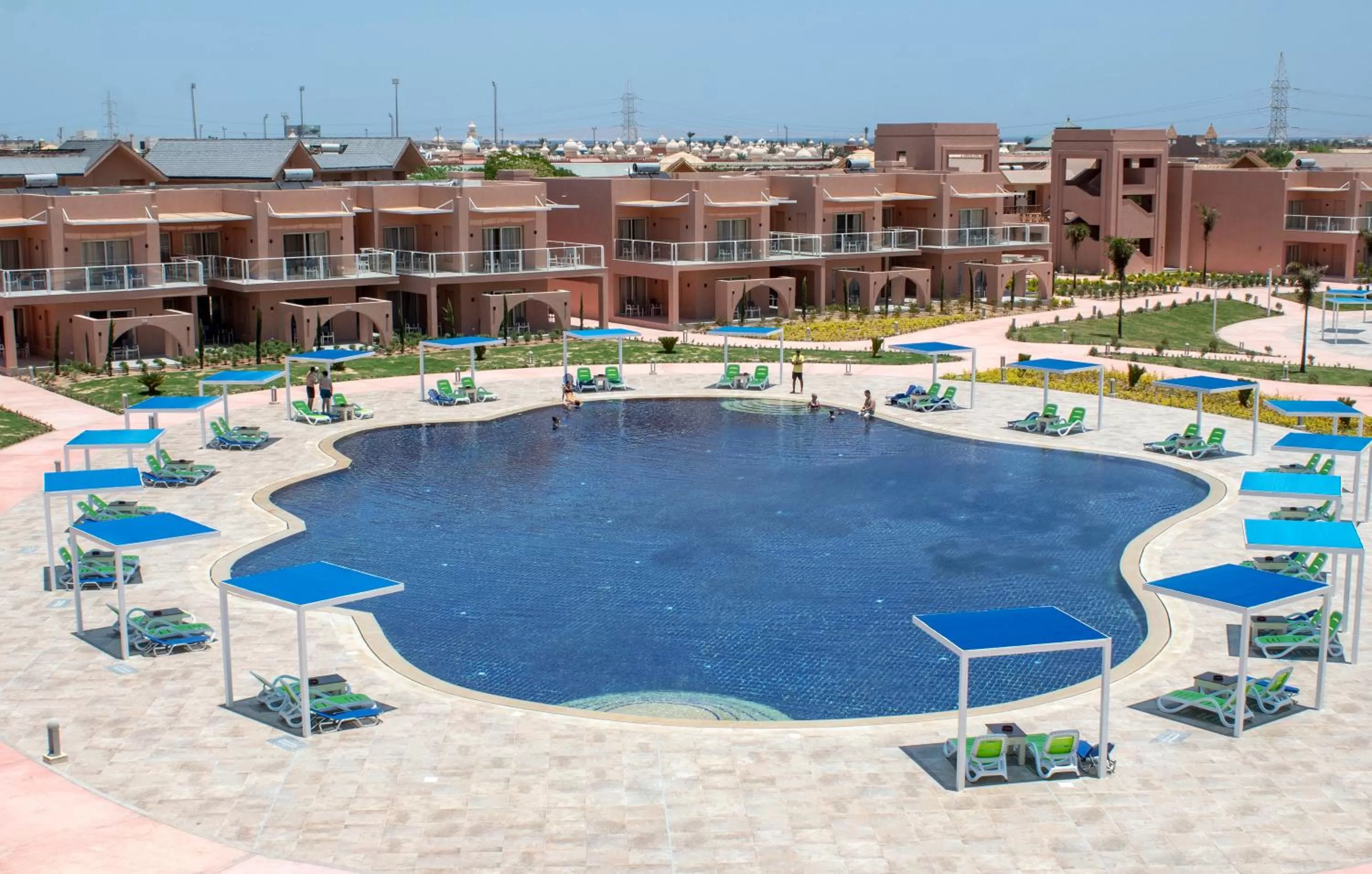 Property building in Neverland City Hurghada - Pickalbatros