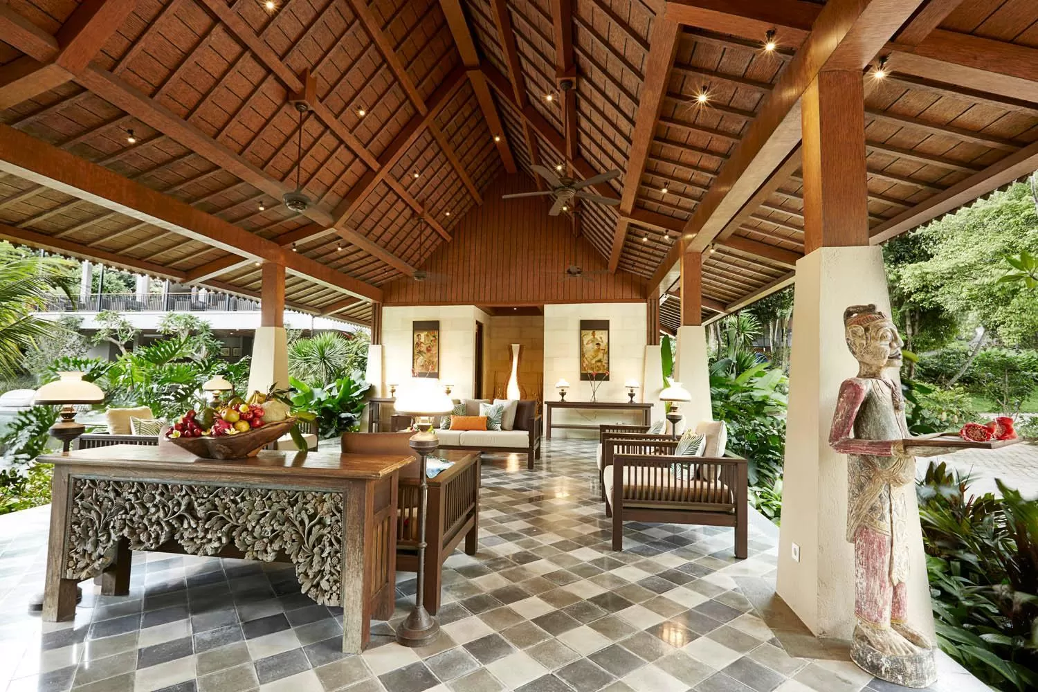 Lobby or reception in Amanuba Hotel & Resort Rancamaya