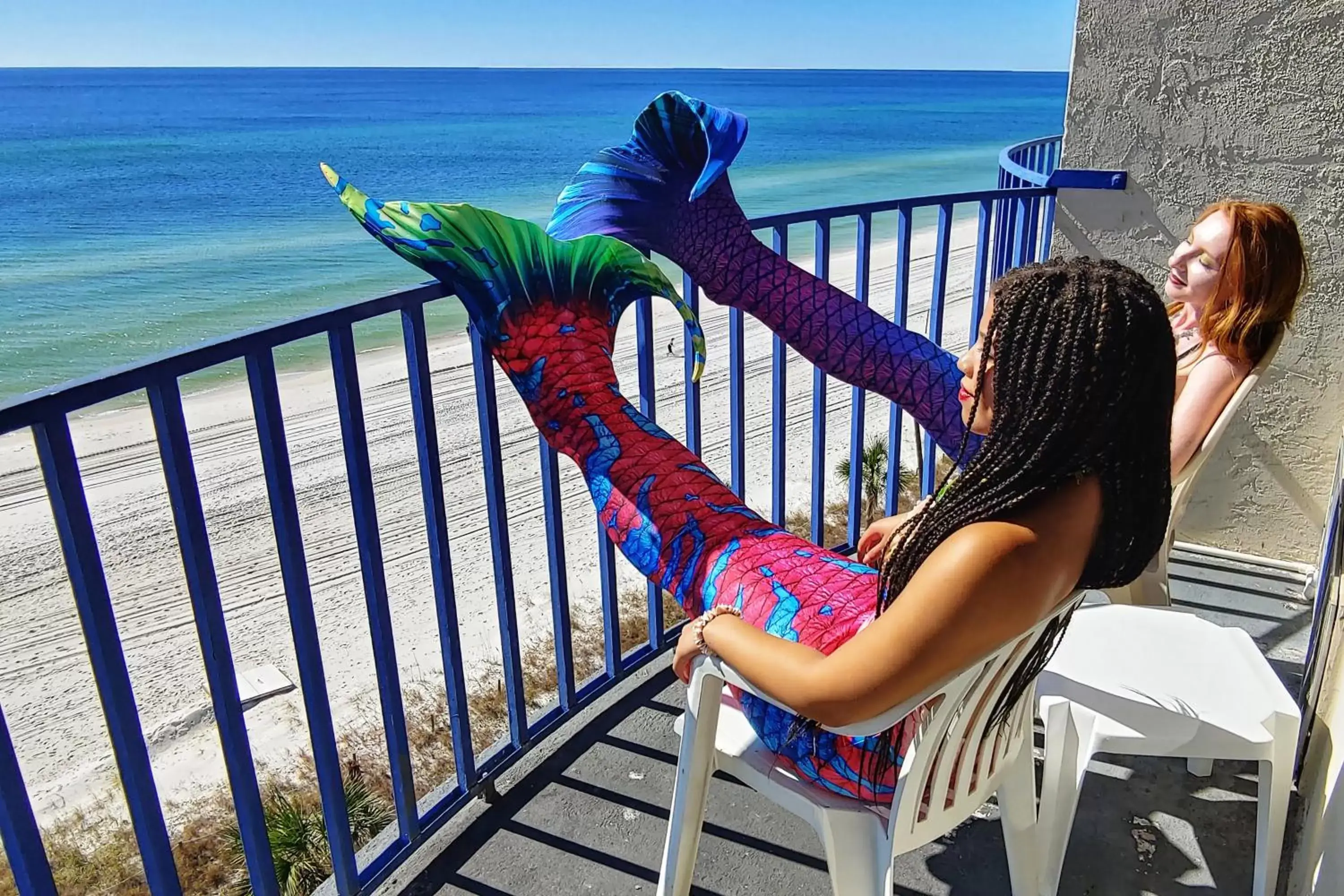 Family Suite with Two Queen Beds and Sofa Bed - Non-Smoking in Days Inn by Wyndham Panama City Beach Beachfront Resort Family Suite with Two Queen Beds and Sofa Bed - Non-Smoking in Days Inn by Wyndham Panama City Beach Beachfront Resort