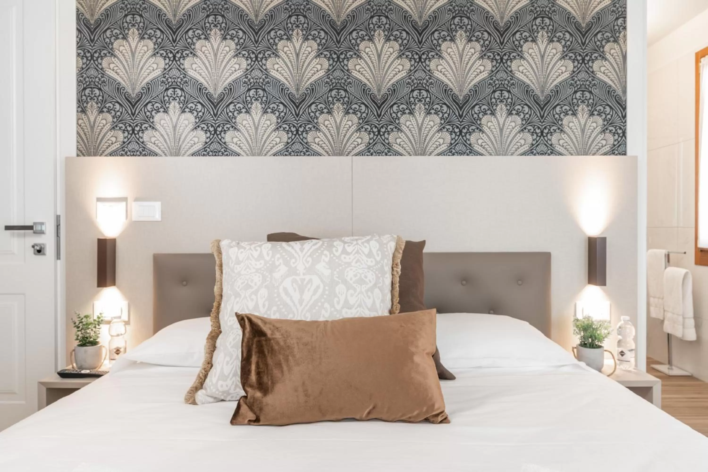 Bedroom, Bed in Hotel Grifoni