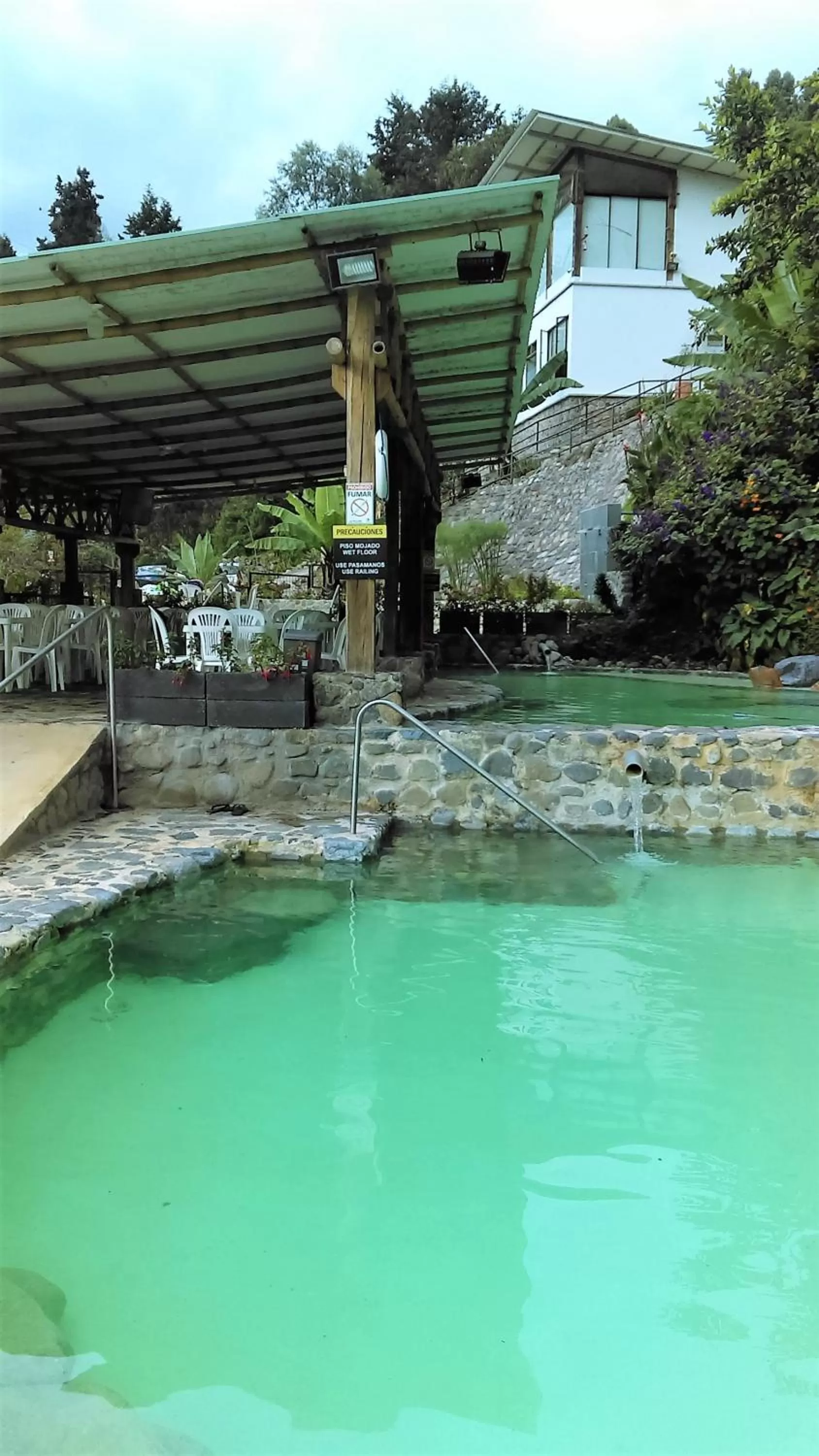 Balcony/Terrace in Hotel Termales Tierra Viva