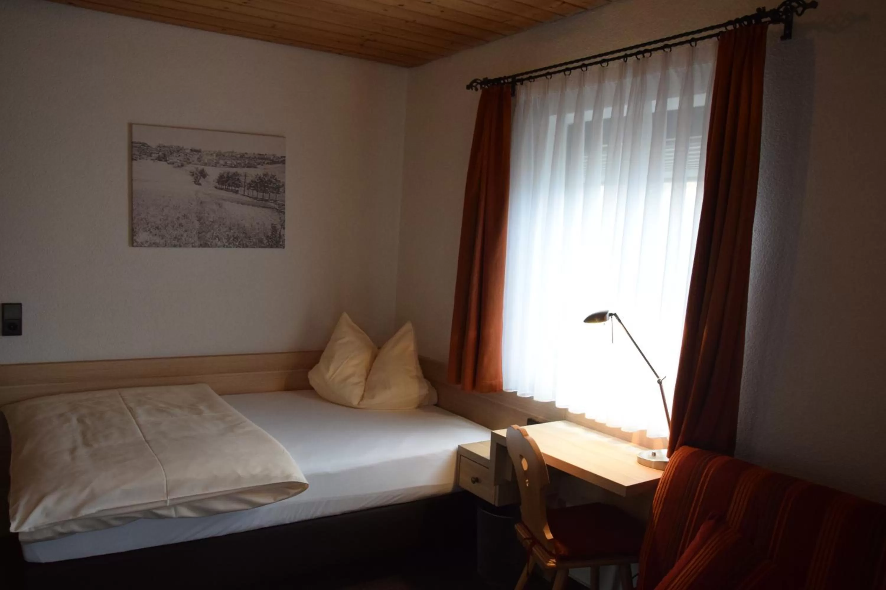 Bedroom, Bed in Gasthof Adler