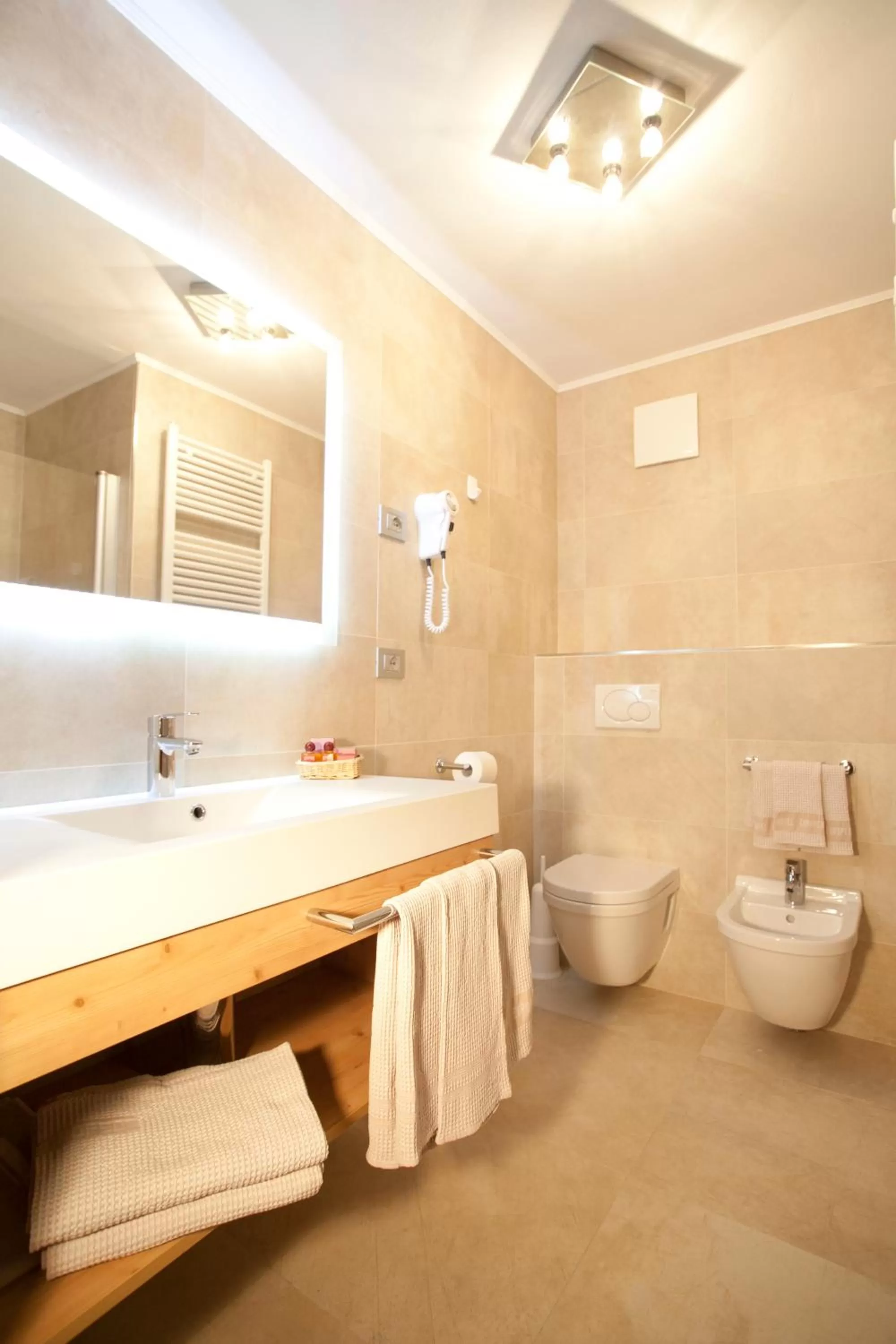 Bathroom in Hotel Europeo Alpine Charme & Wellness