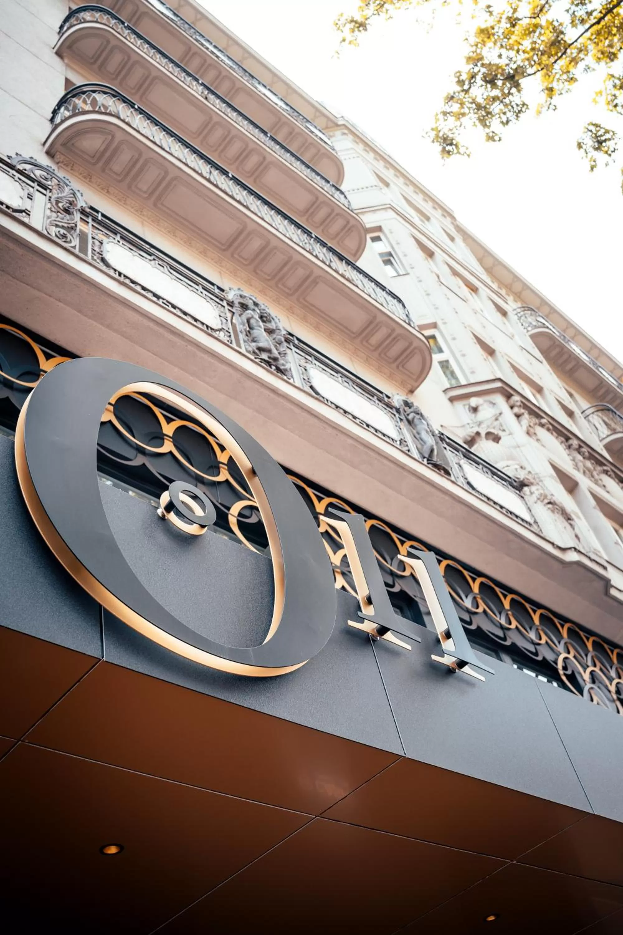 Property building in O11 Boutique Hotel Vienna