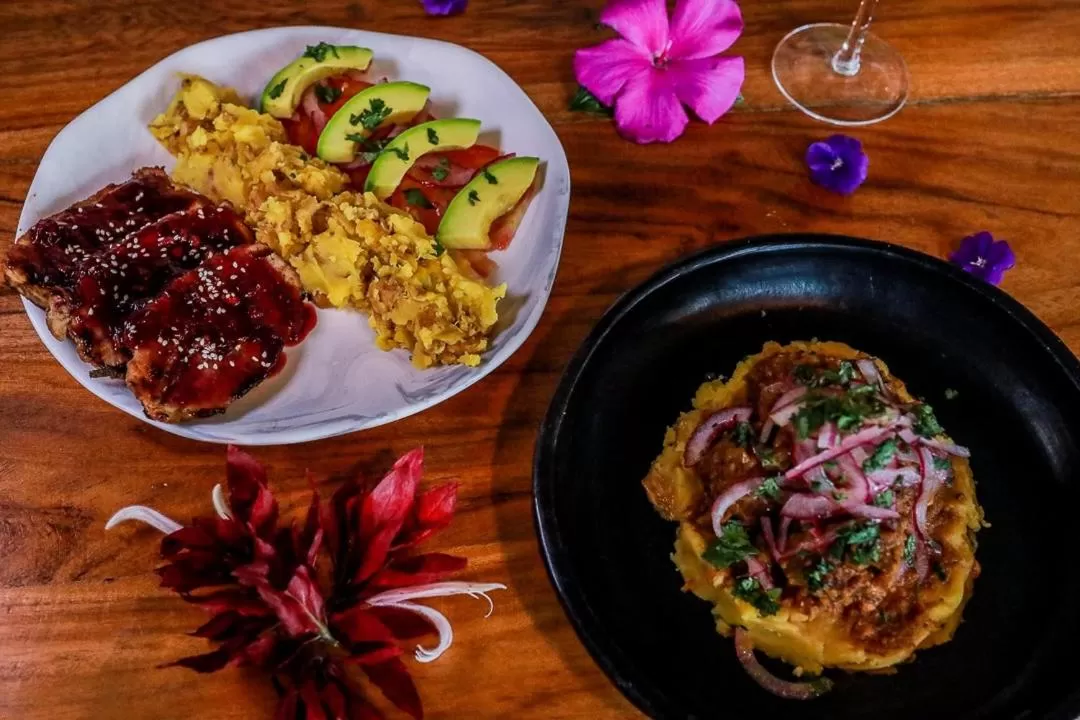 Food in Ecohotel Monte Tierra Habitaciones y Glamping