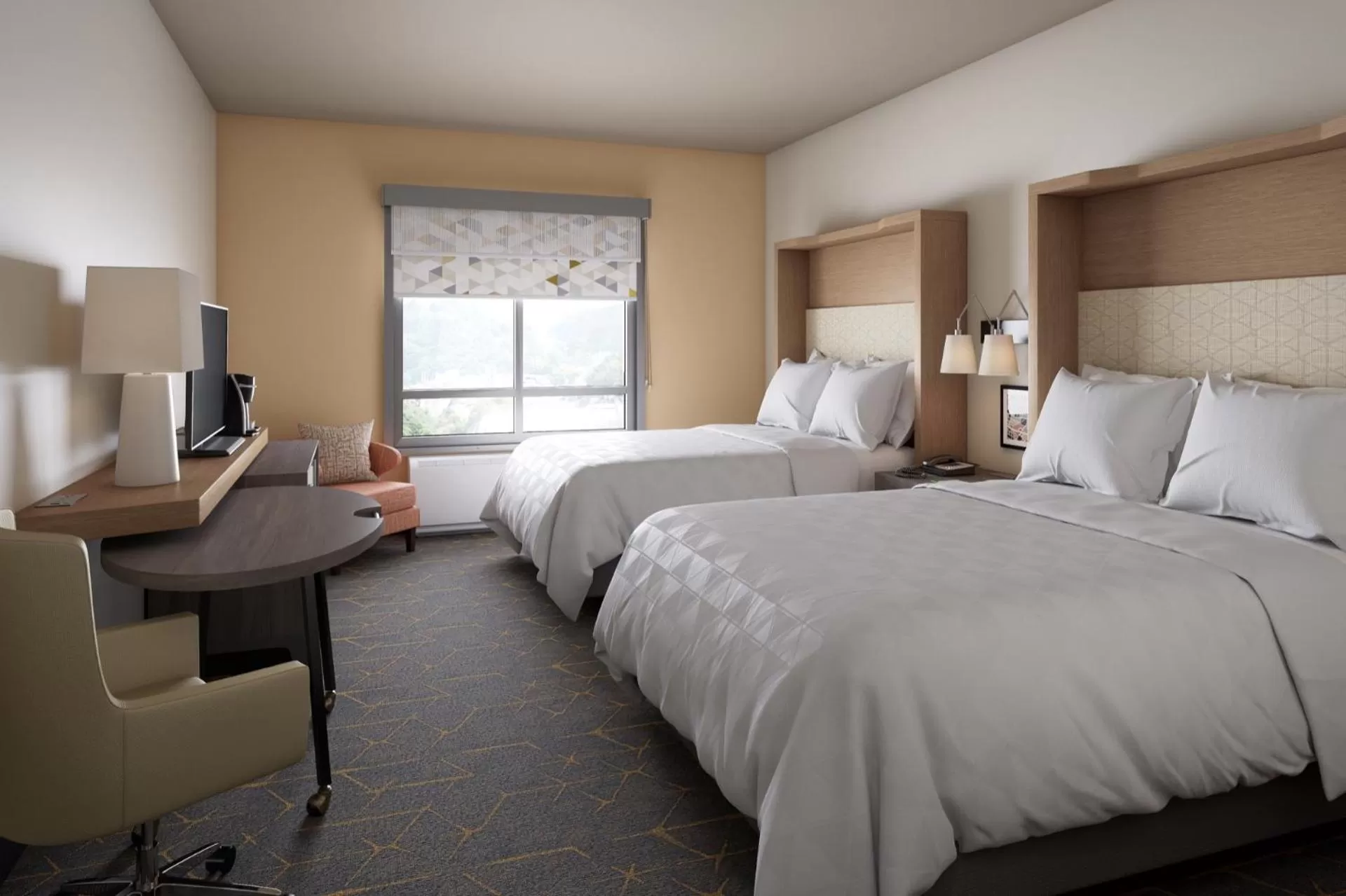 Photo of the whole room, Bed in Holiday Inn Cleveland-Mayfield by IHG