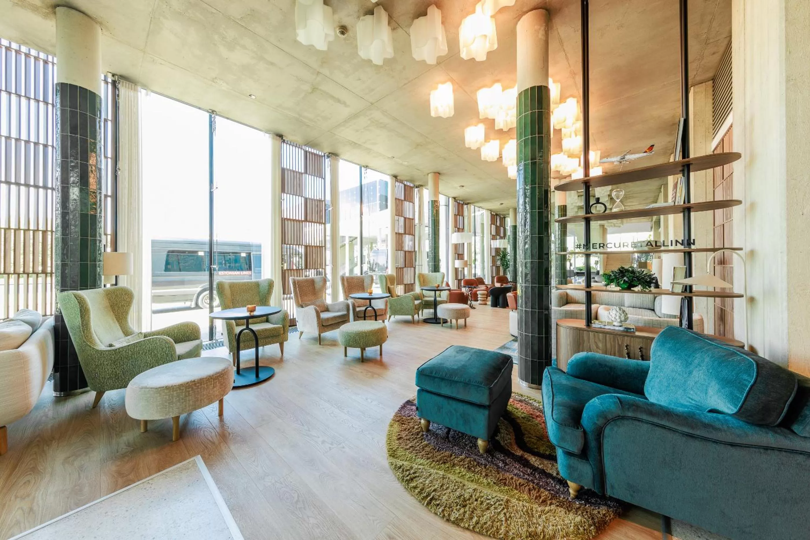 Lobby or reception in Mercure Tallinn