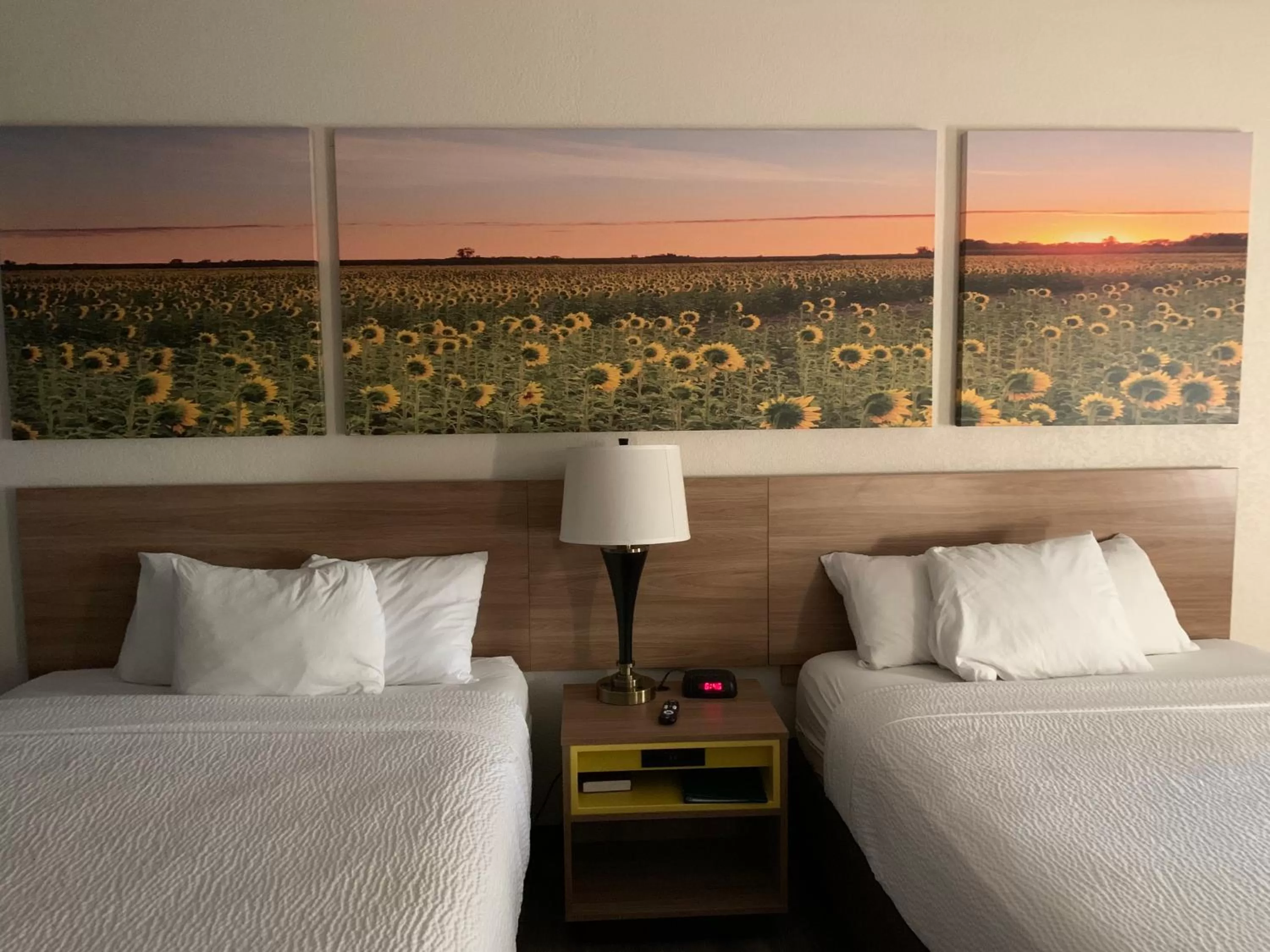 Bed in Days Inn by Wyndham Topeka