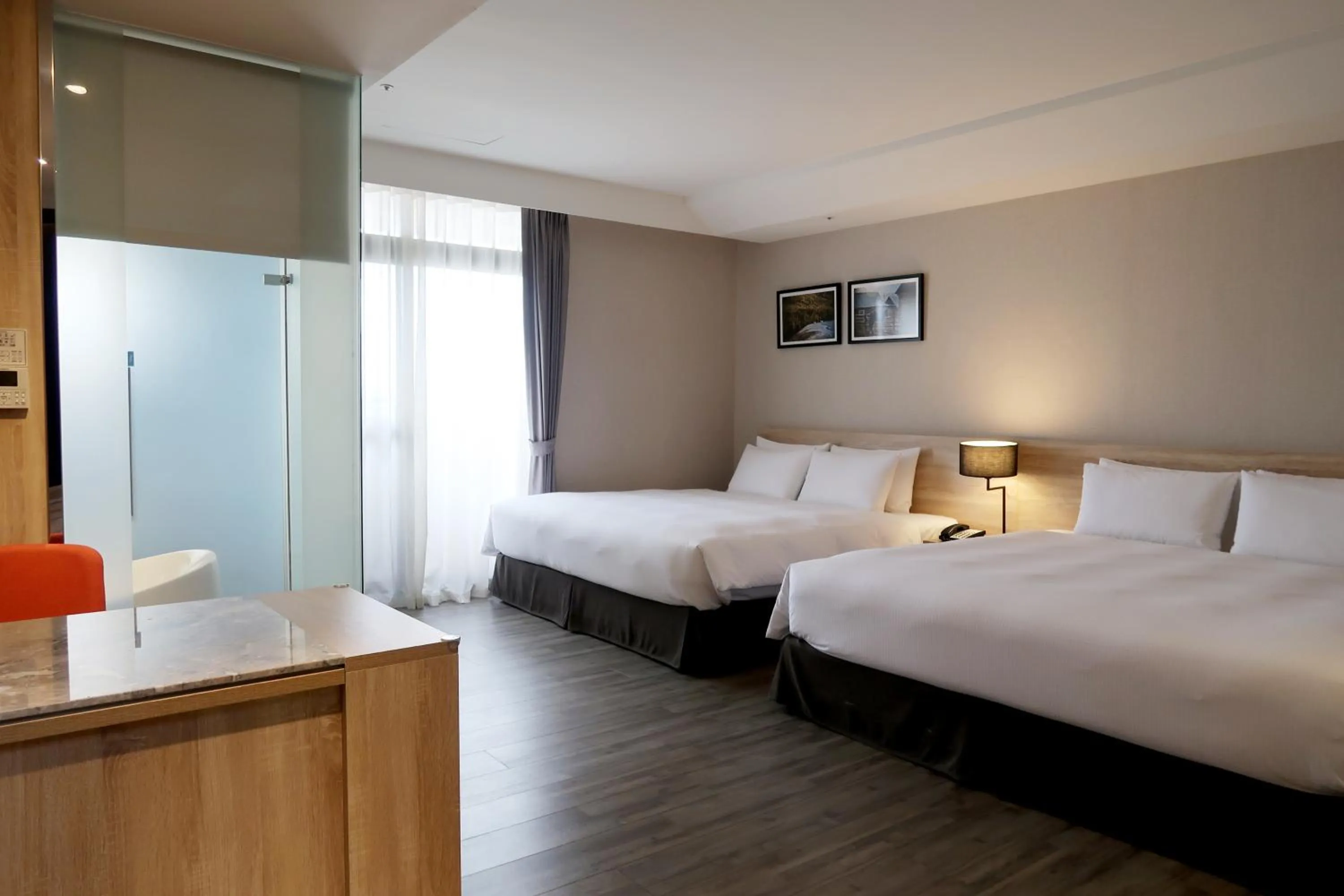 Photo of the whole room, Bed in The HO Hotel