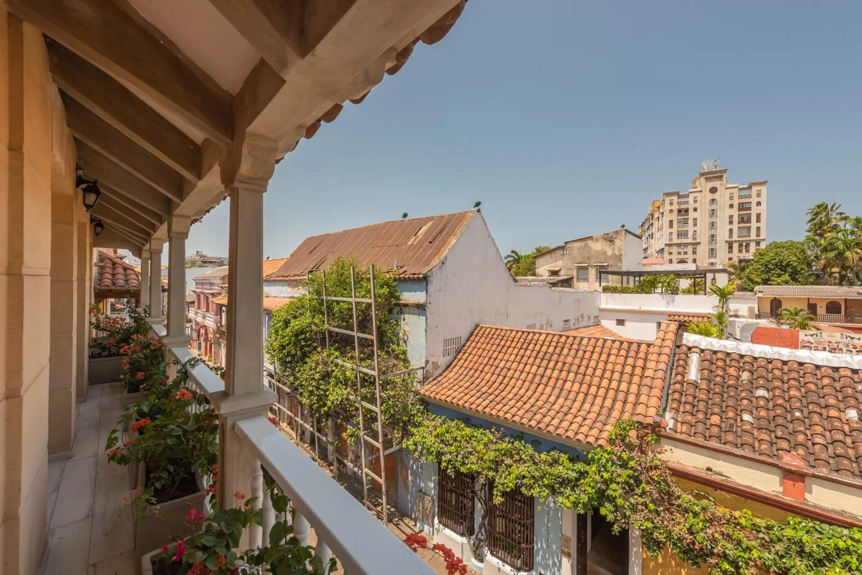 Balcony/Terrace in Townhouse Boutique Hotel