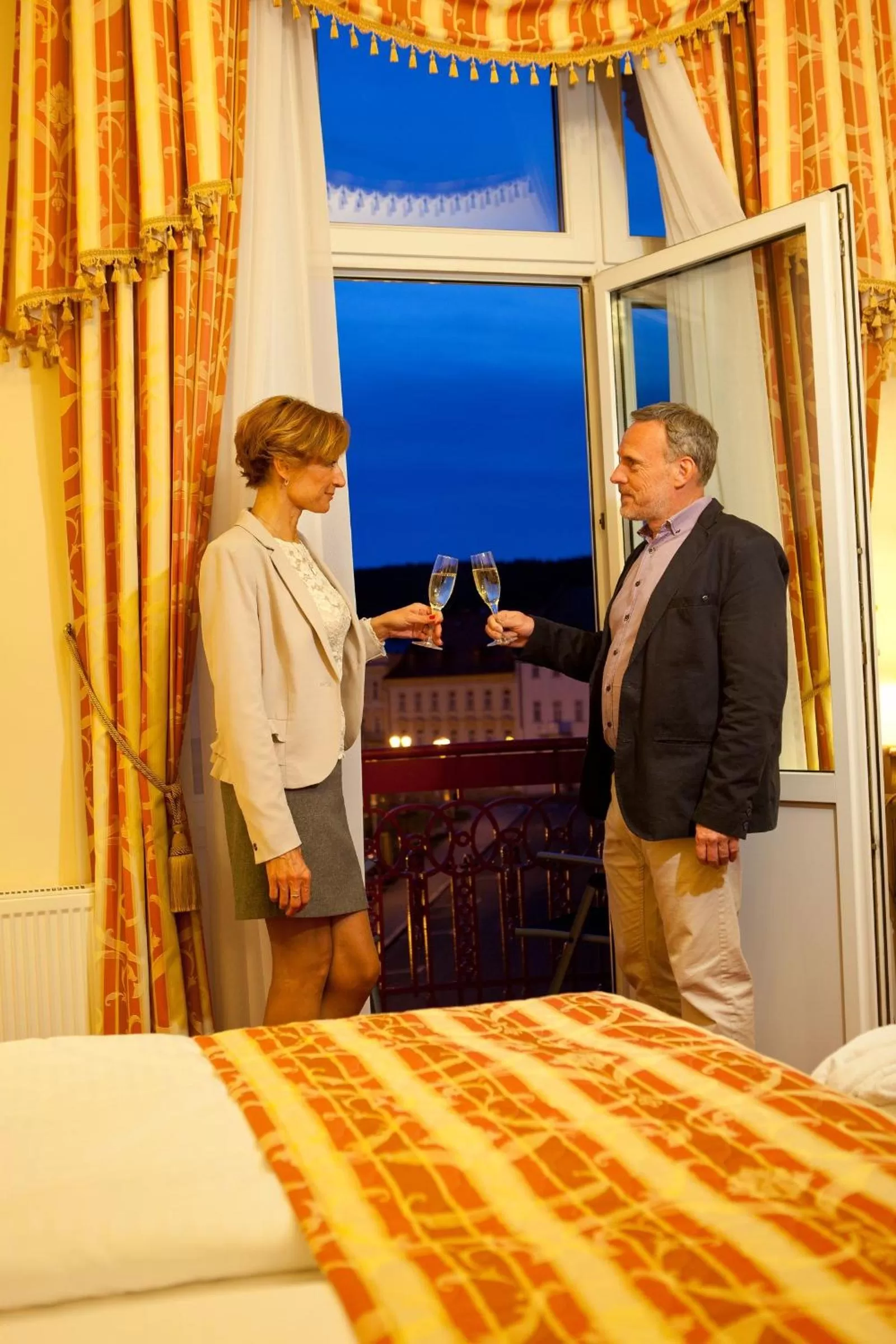 Bedroom, Bed in Ensana Hvězda - Imperiál - Neapol