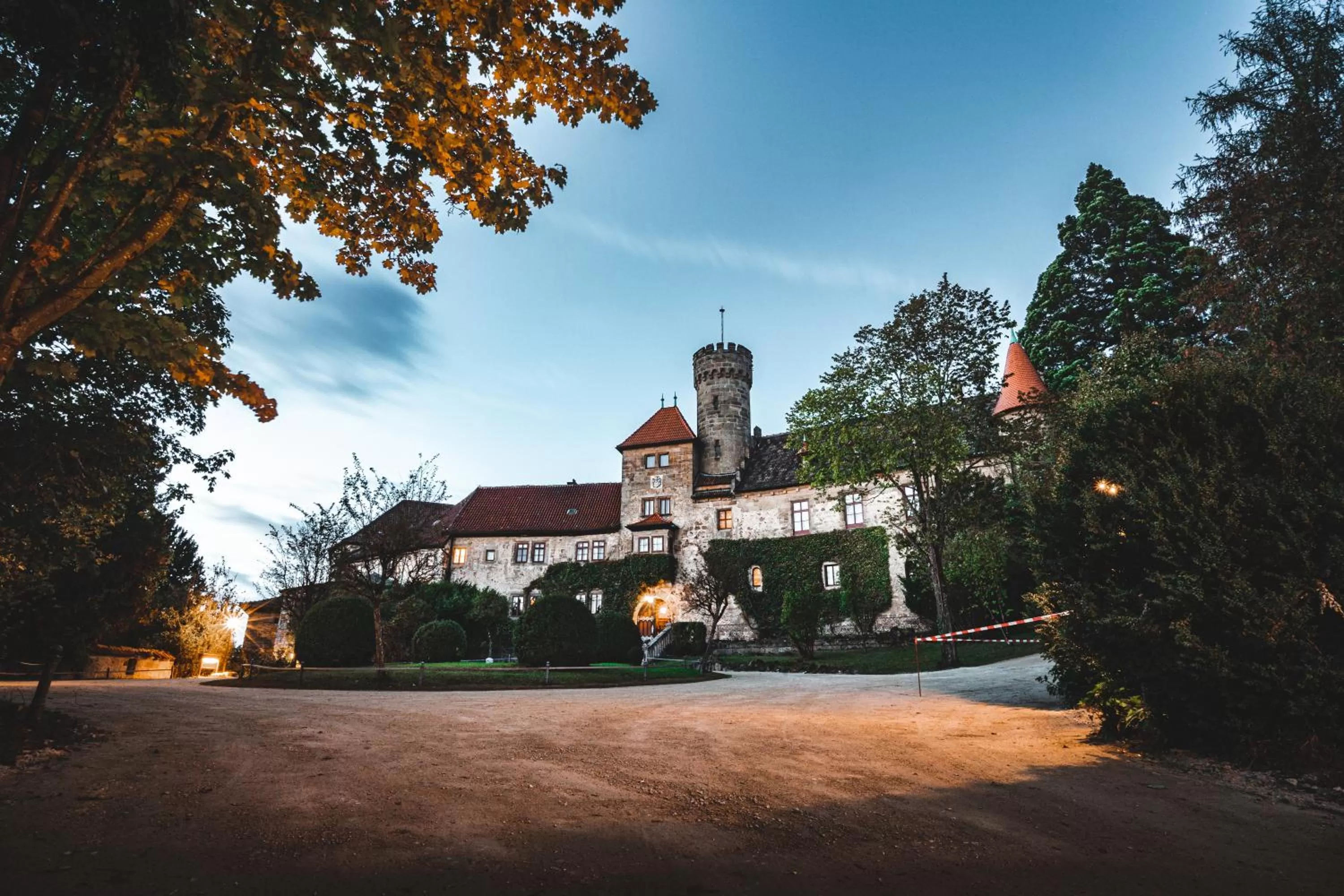 Property building in Romantik Hotel Schloss Hohenstein