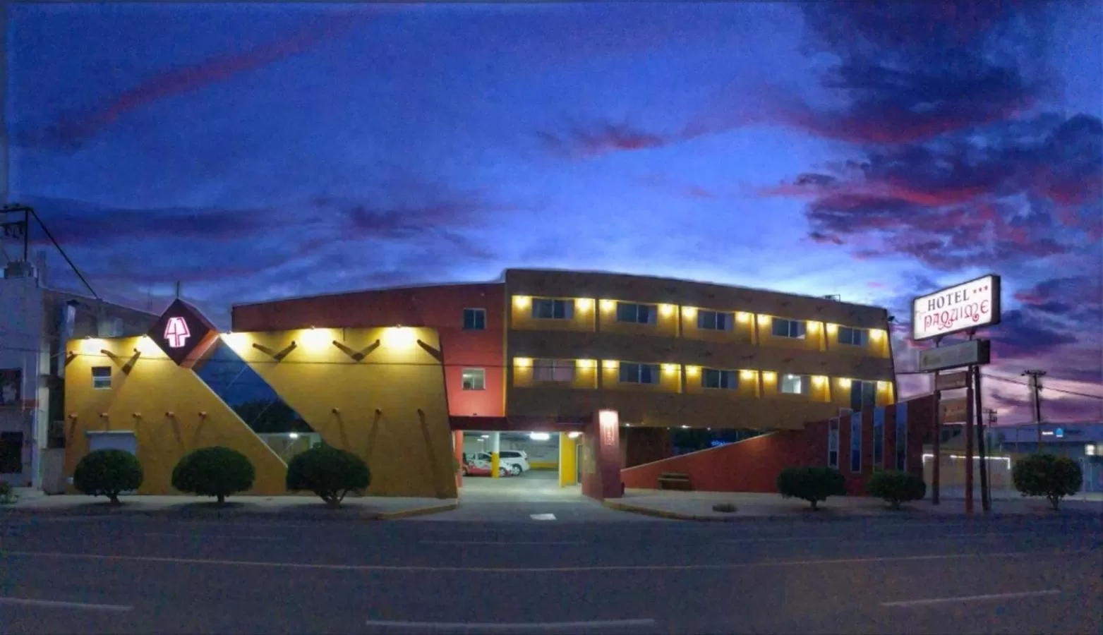 Property building in Hotel Paquime