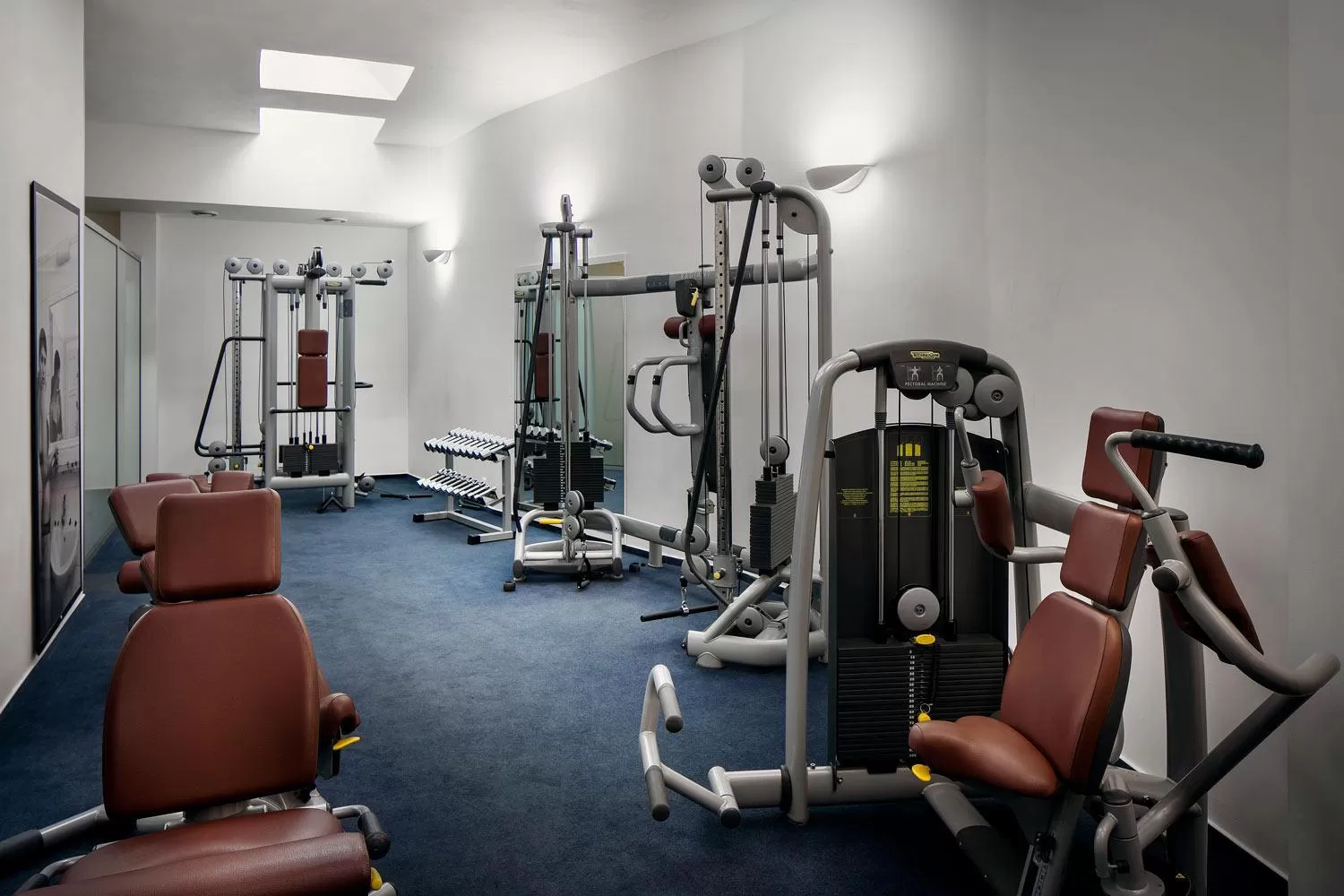 Fitness centre/facilities in Hotel Roma Prague