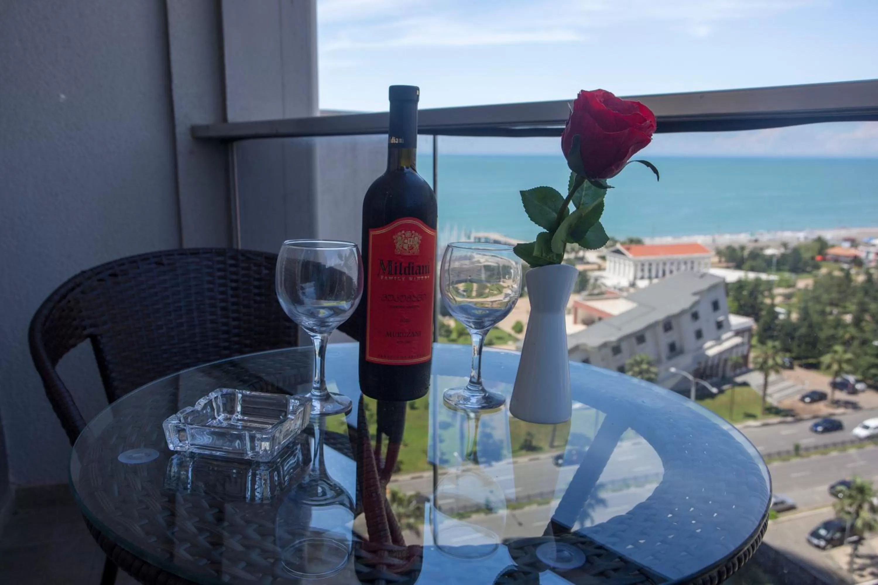 Balcony/Terrace in Blue Star Batumi