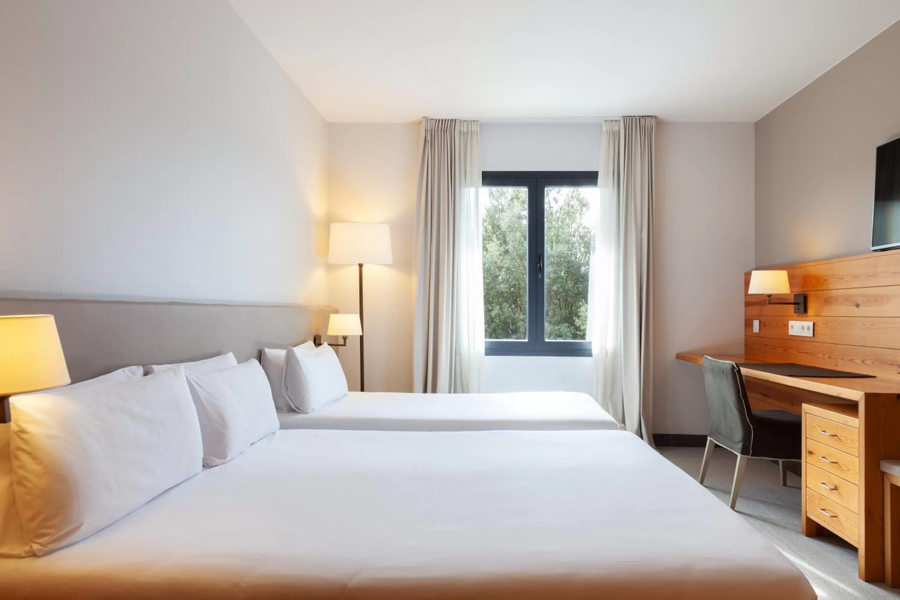 View (from property/room), Bed in Montanyà