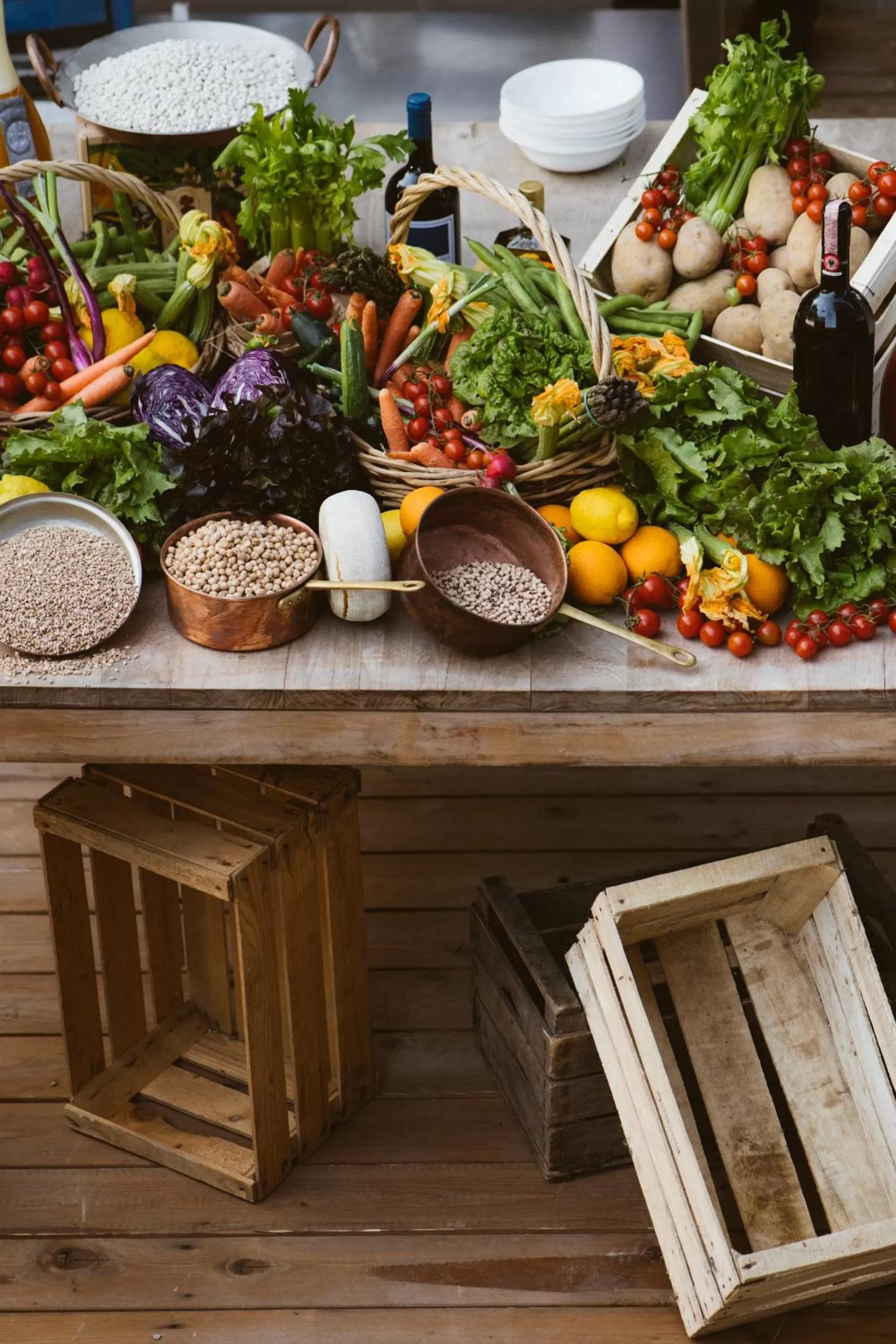 Food in Palazzo BelVedere