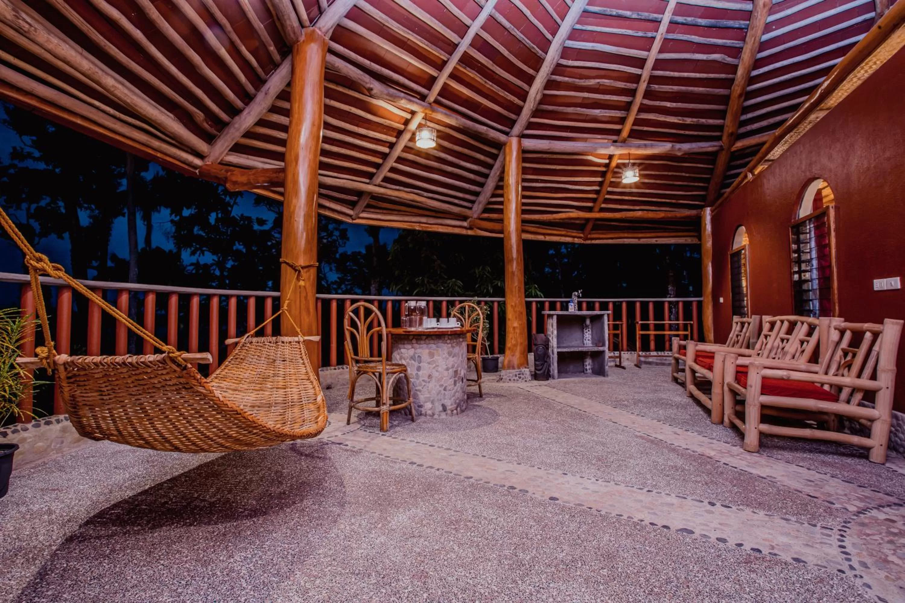 Balcony/Terrace in Atremaru Jungle Retreat