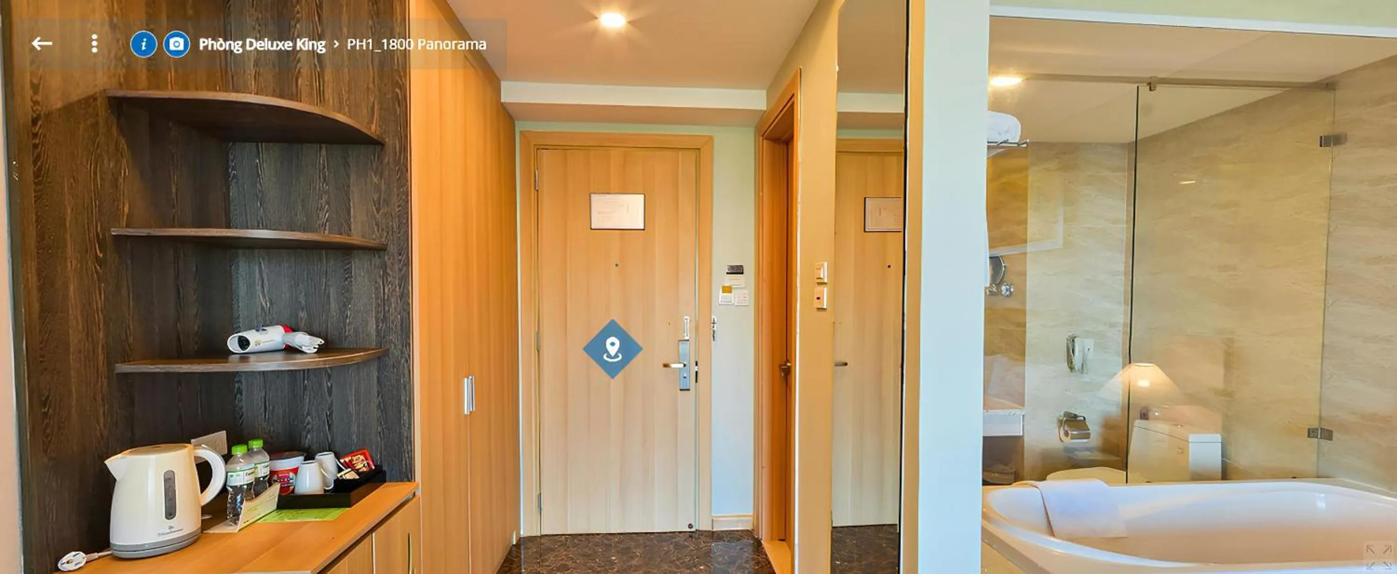 Bathroom, Bed in Muong Thanh Holiday Muine Hotel