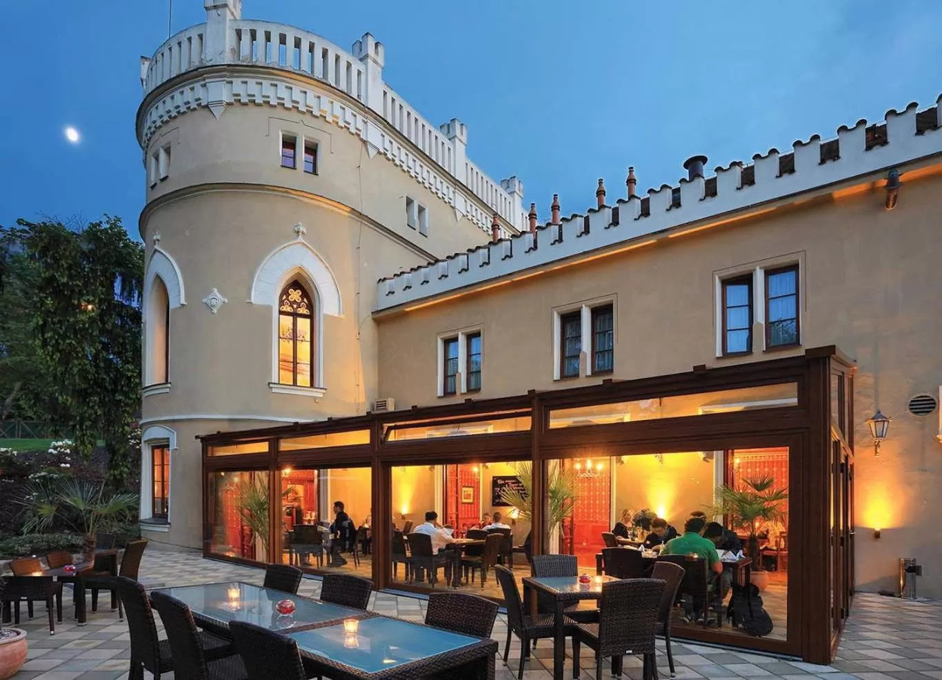 Restaurant/places to eat in Chateau St. Havel - Wellness Hotel