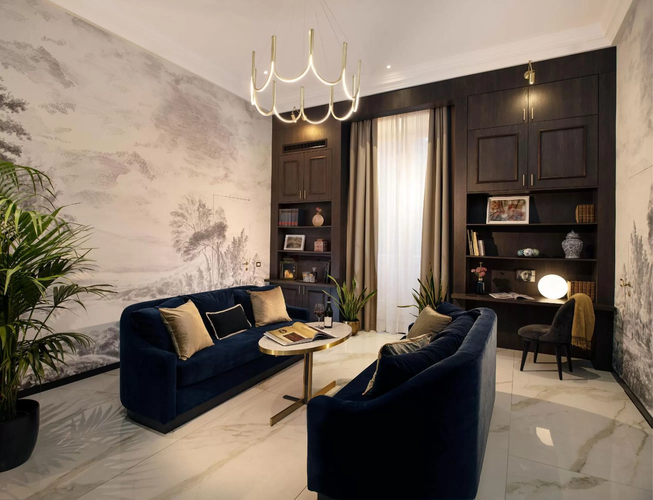 Library in Elizabeth Unique Hotel | a Member of Design Hotels™