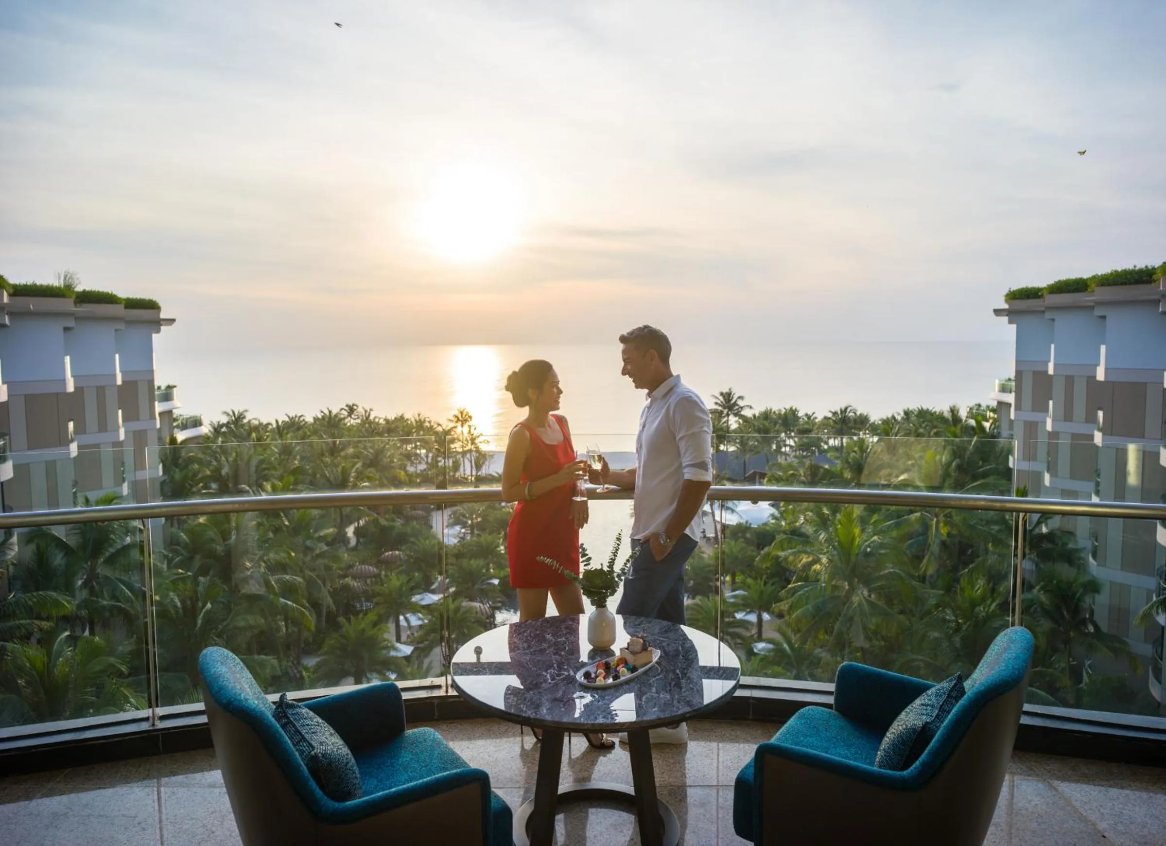 Balcony/Terrace in InterContinental Phu Quoc Long Beach Resort by IHG