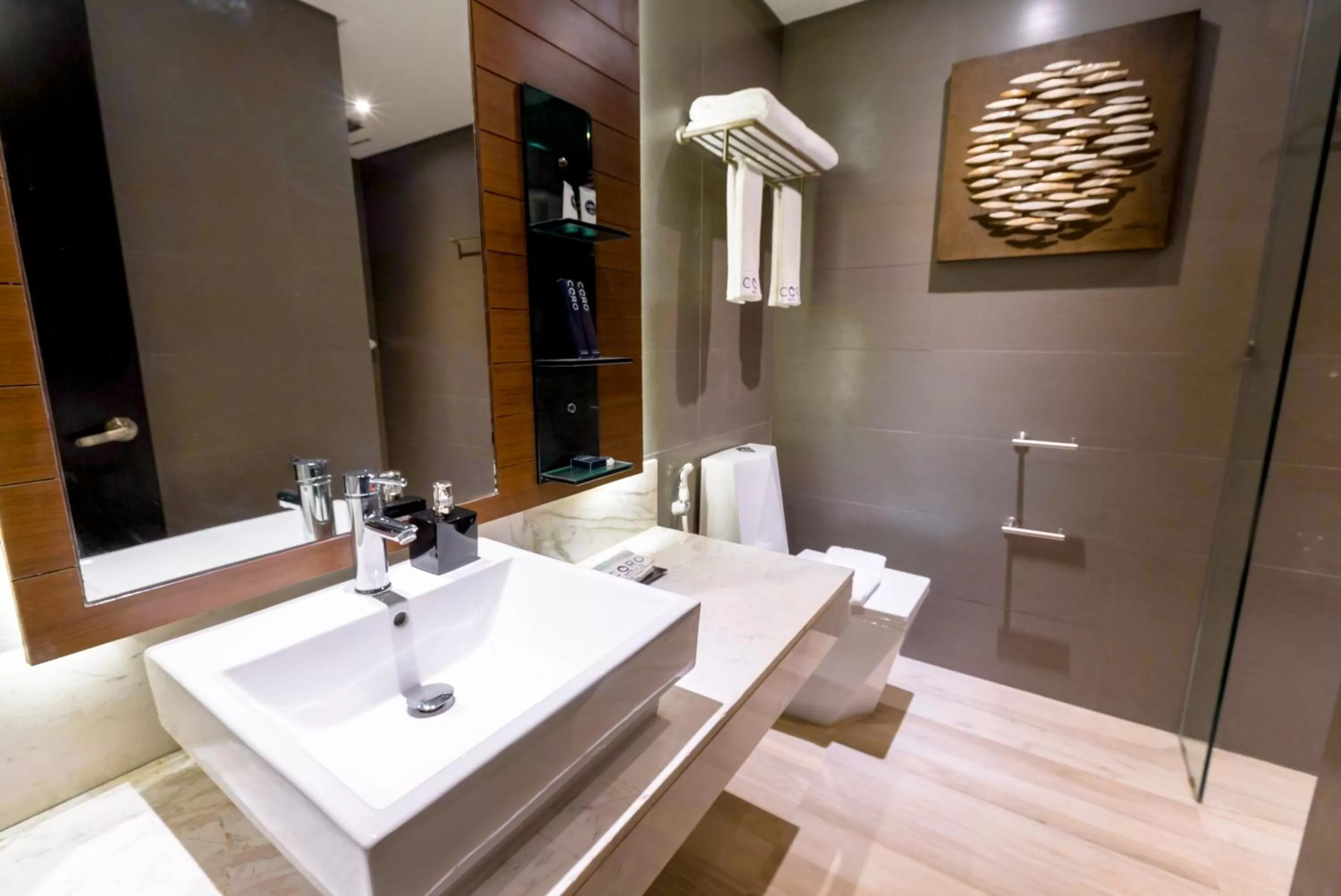 Bathroom in Coro Hotel