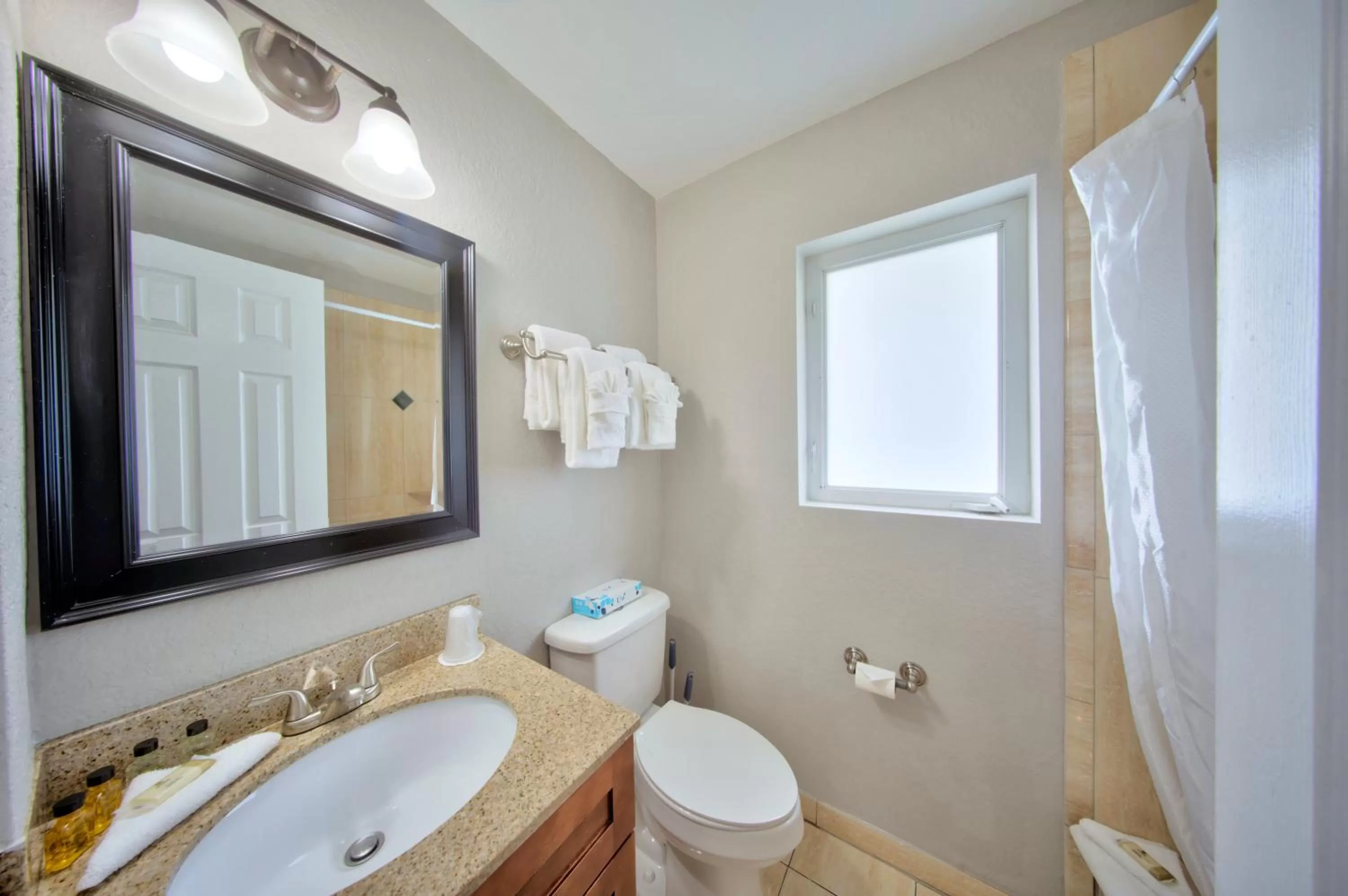 Bathroom in Surf & Sand Seaside