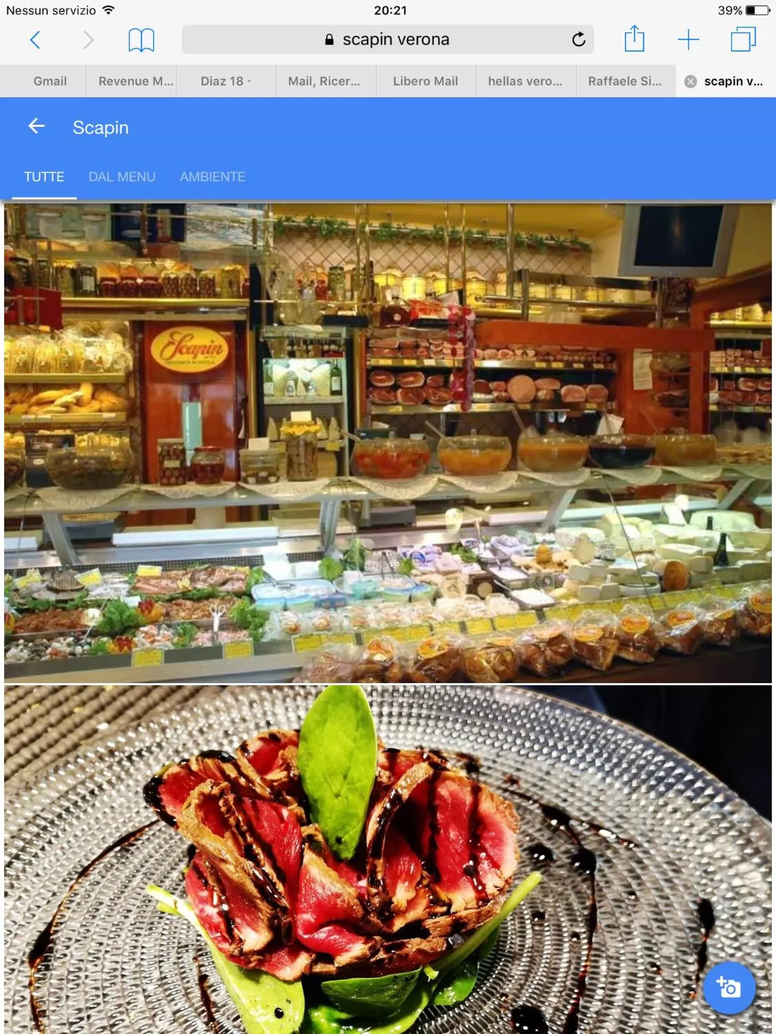 Restaurant/places to eat in Diaz 18